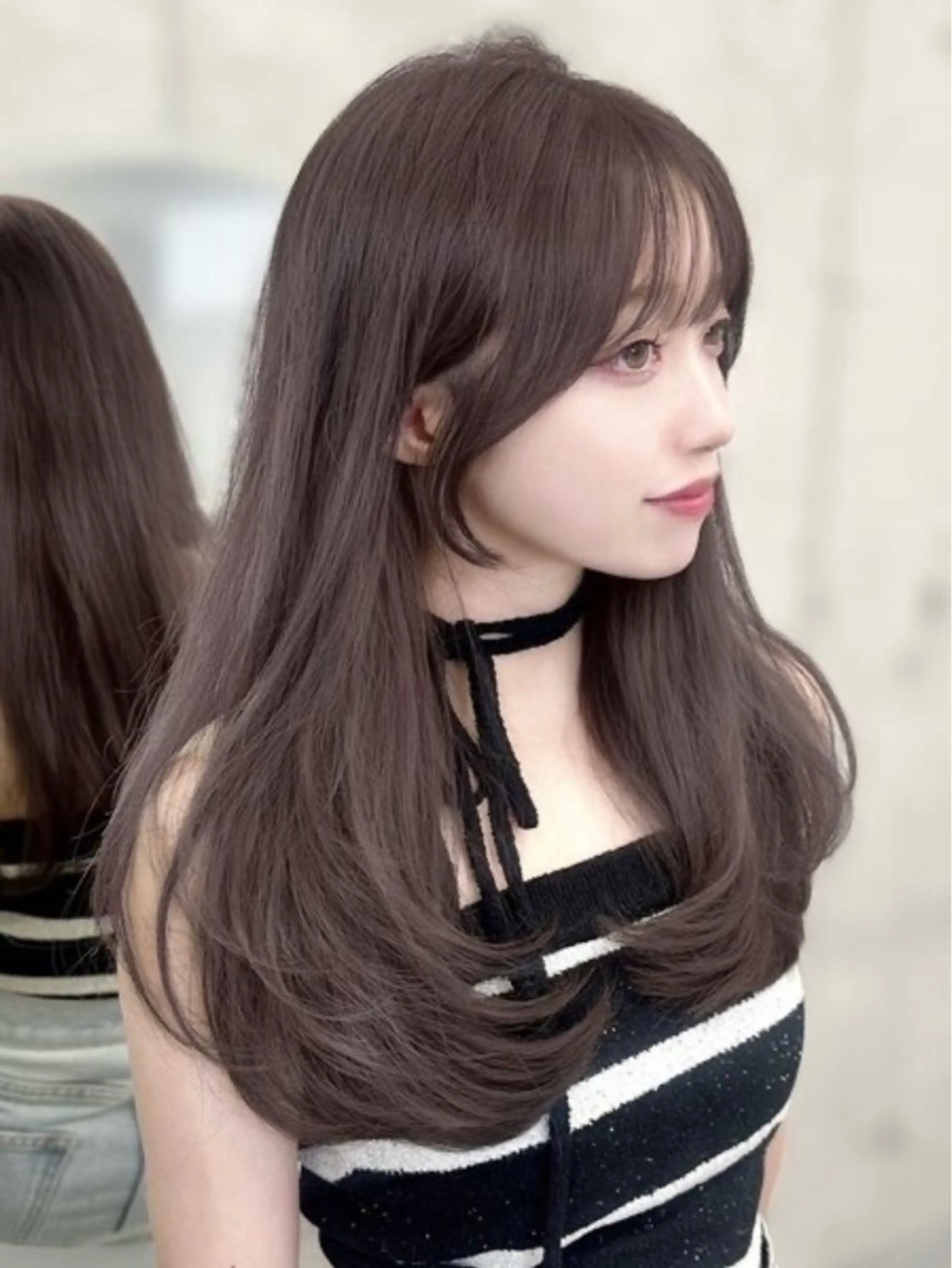 カラー Kana/韓国ヘア /暖色カラー🍒のヘアスタイル