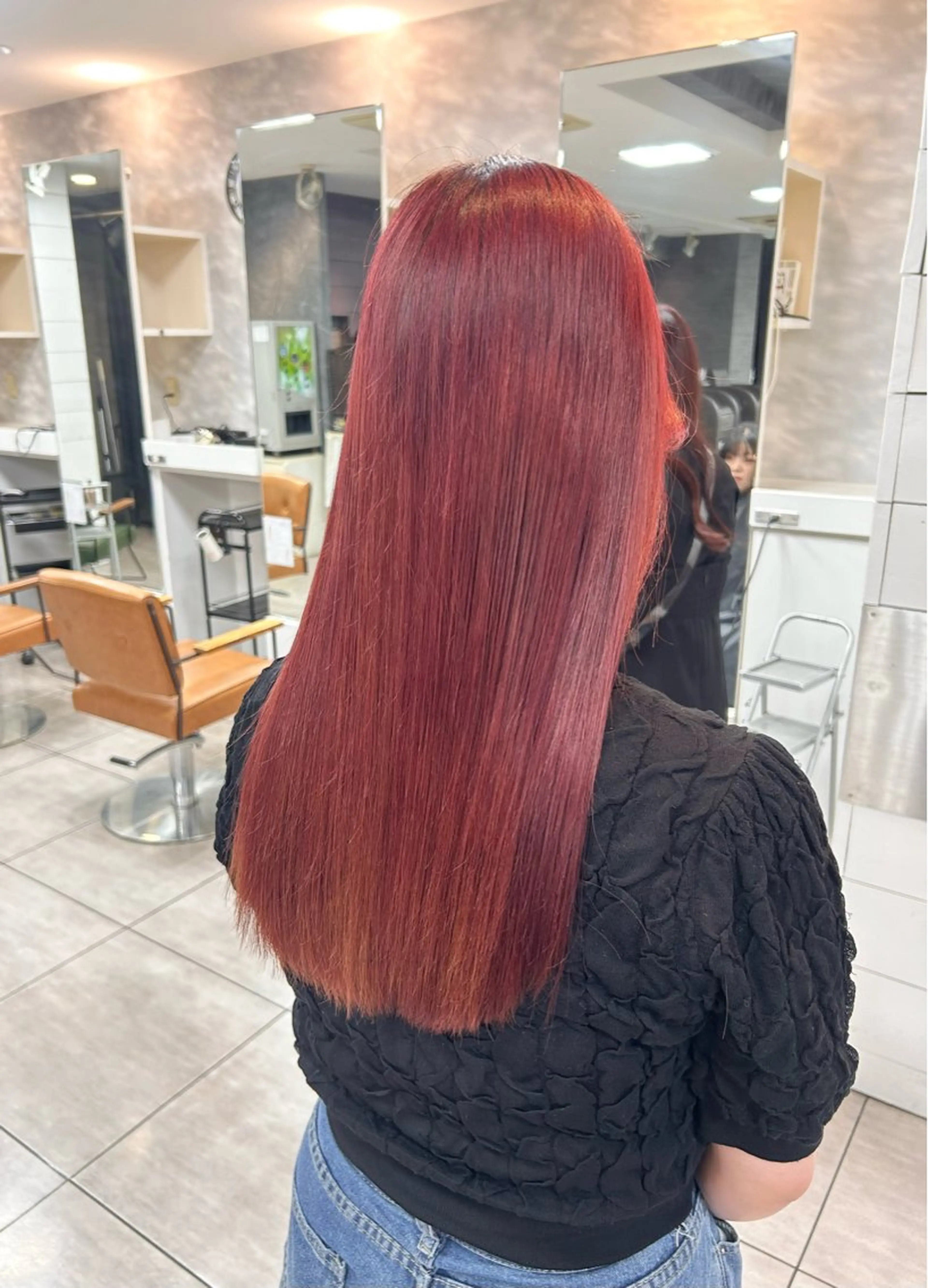 ロング カット ヘアカラー 🫧艶髪カラー🫧 森本くるみのヘアスタイル