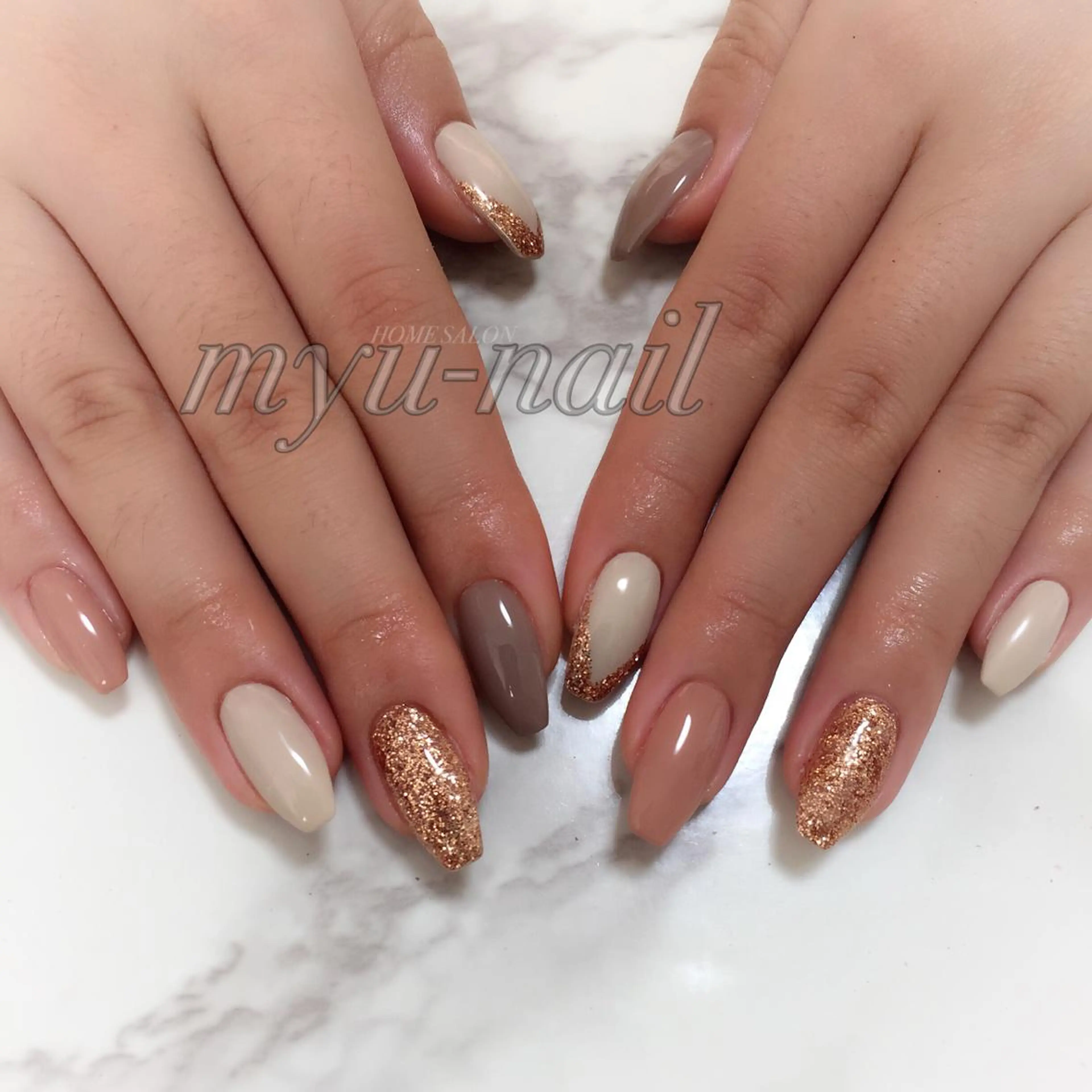 ネイル ホームサロン myu-nailのネイルデザイン