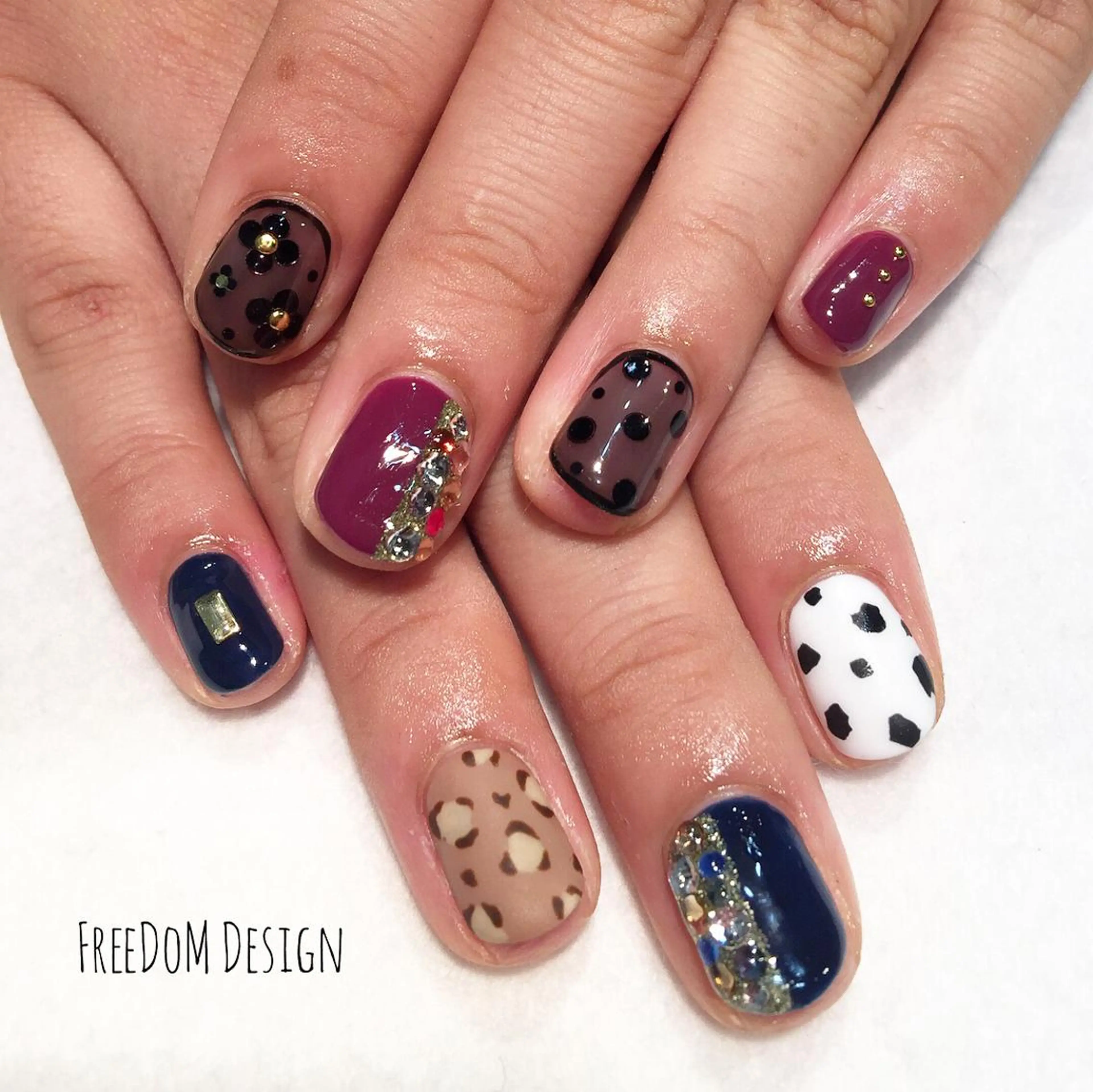 ネイル アートネイル W KUMIのネイルデザイン