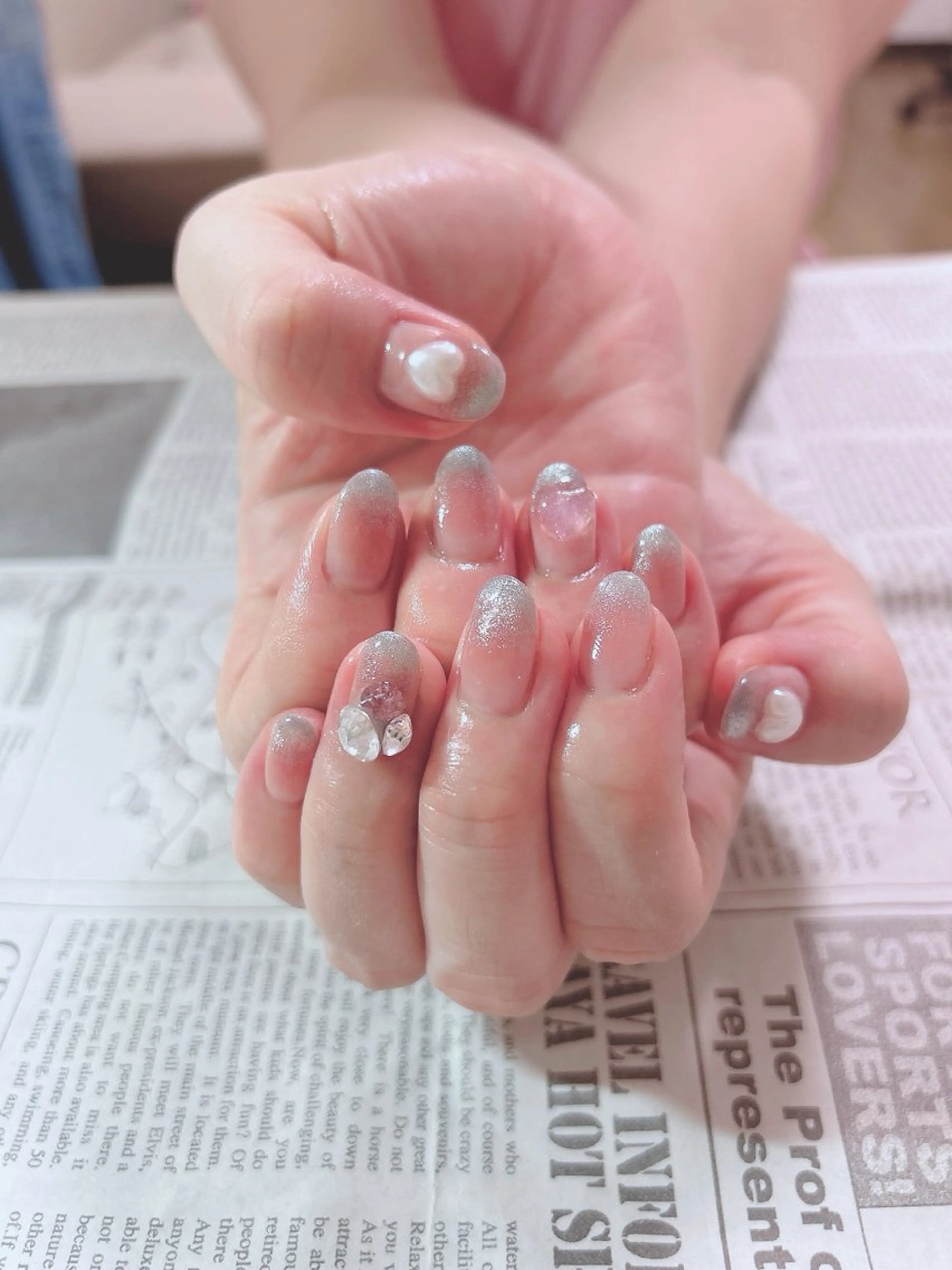 ネイル ハンドネイル ハンドケア 森山 舞のネイルデザイン