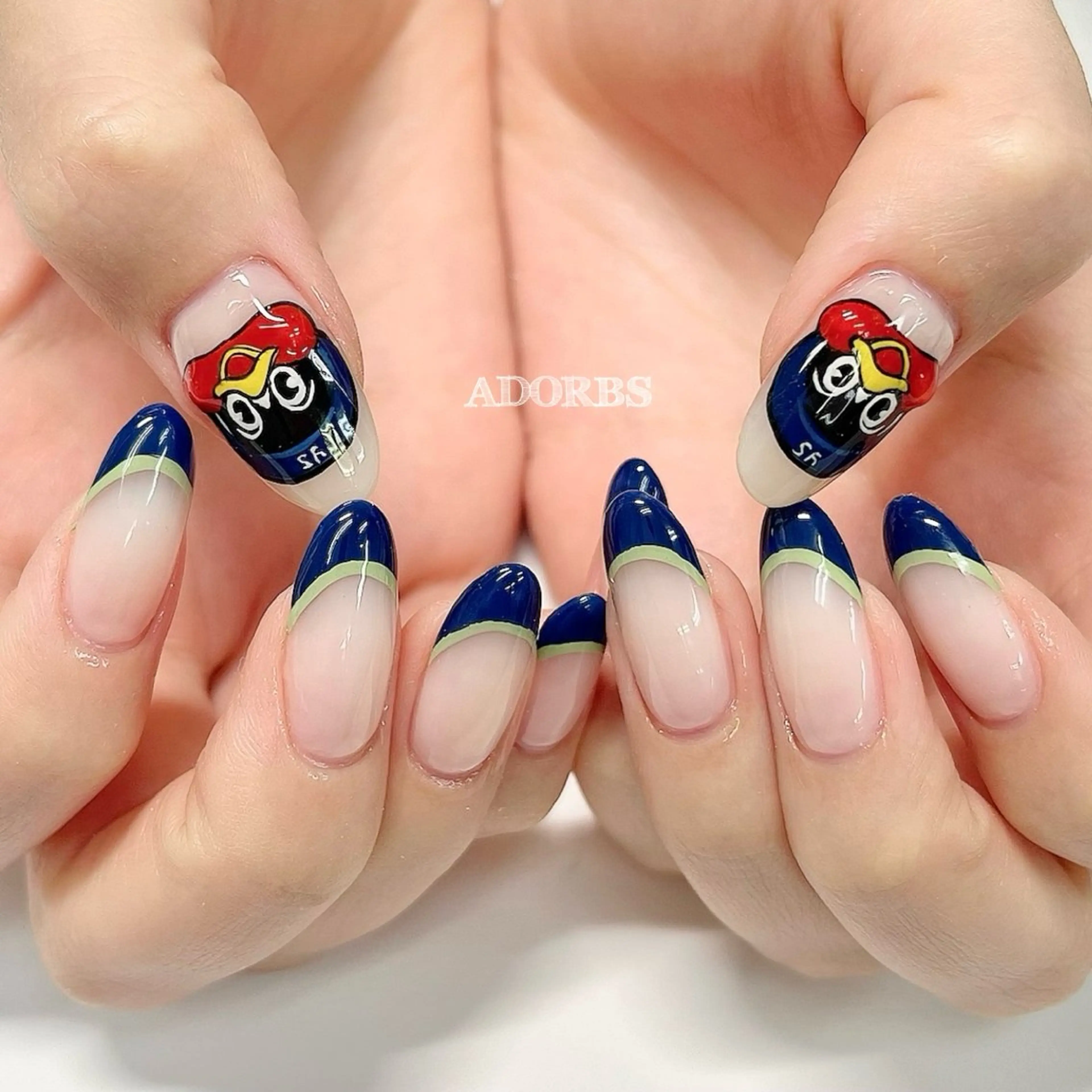 ネイル アートネイル ハンドネイル ADORBS ✩上福岡のネイルデザイン