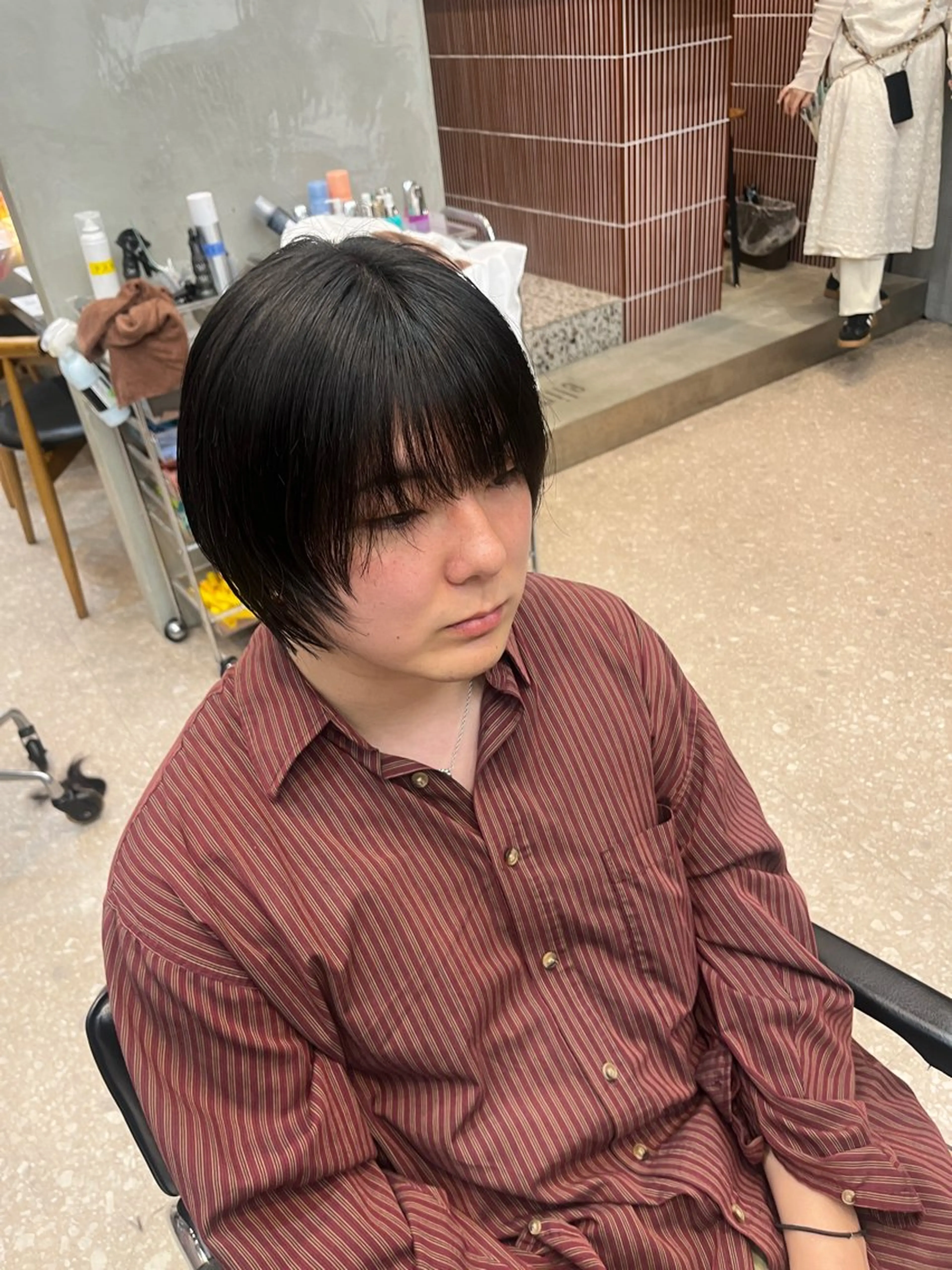 ショート ボブ カット ちせ/ 透明感カラー /調布˚ 🦢₊✧のヘアスタイル