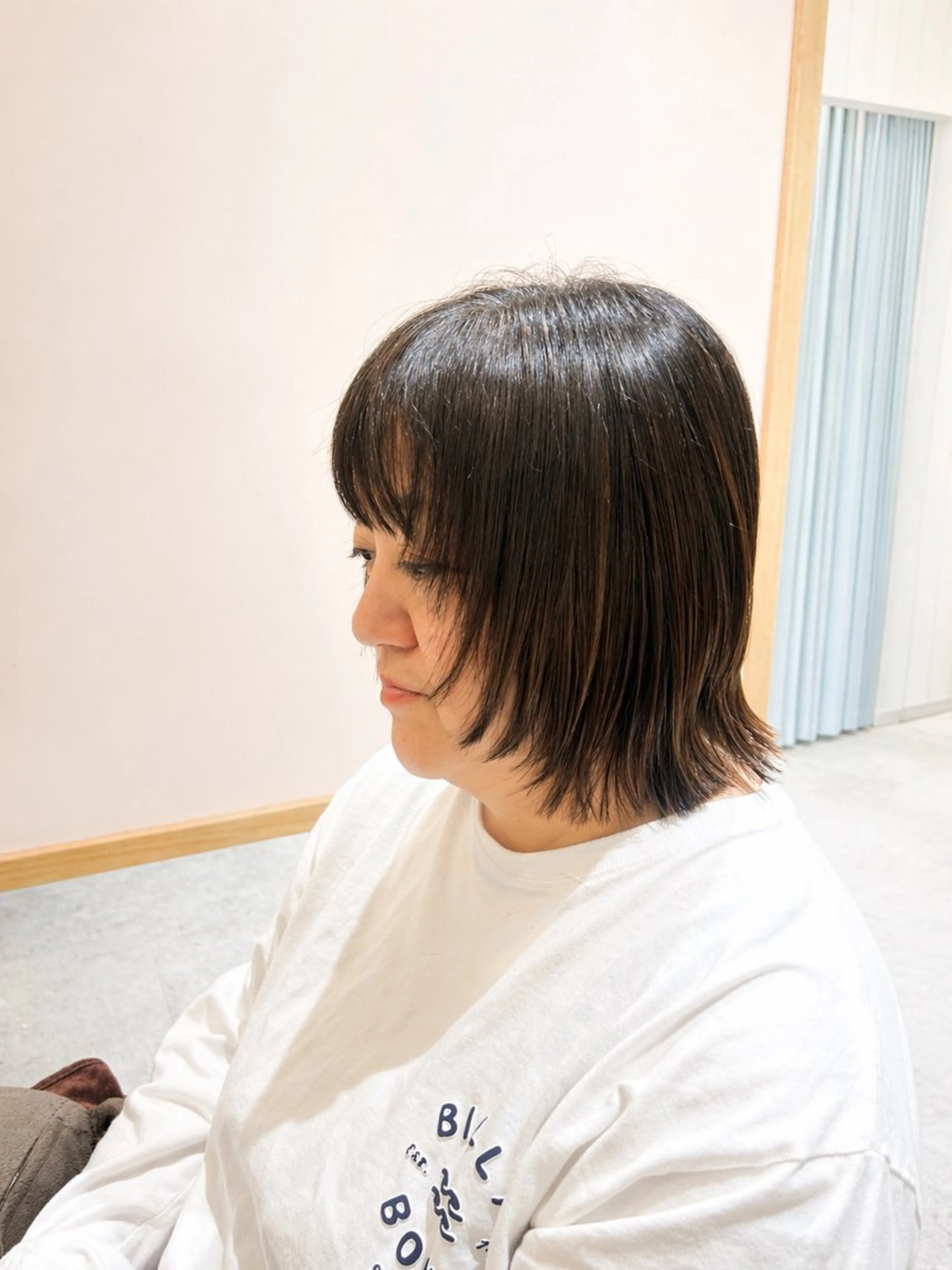 ショート ボブ 顔周りカット レイヤーカット 小顔カット 外ハネヘア ショート✂︎ボブ/ /小駒杏花のヘアスタイル