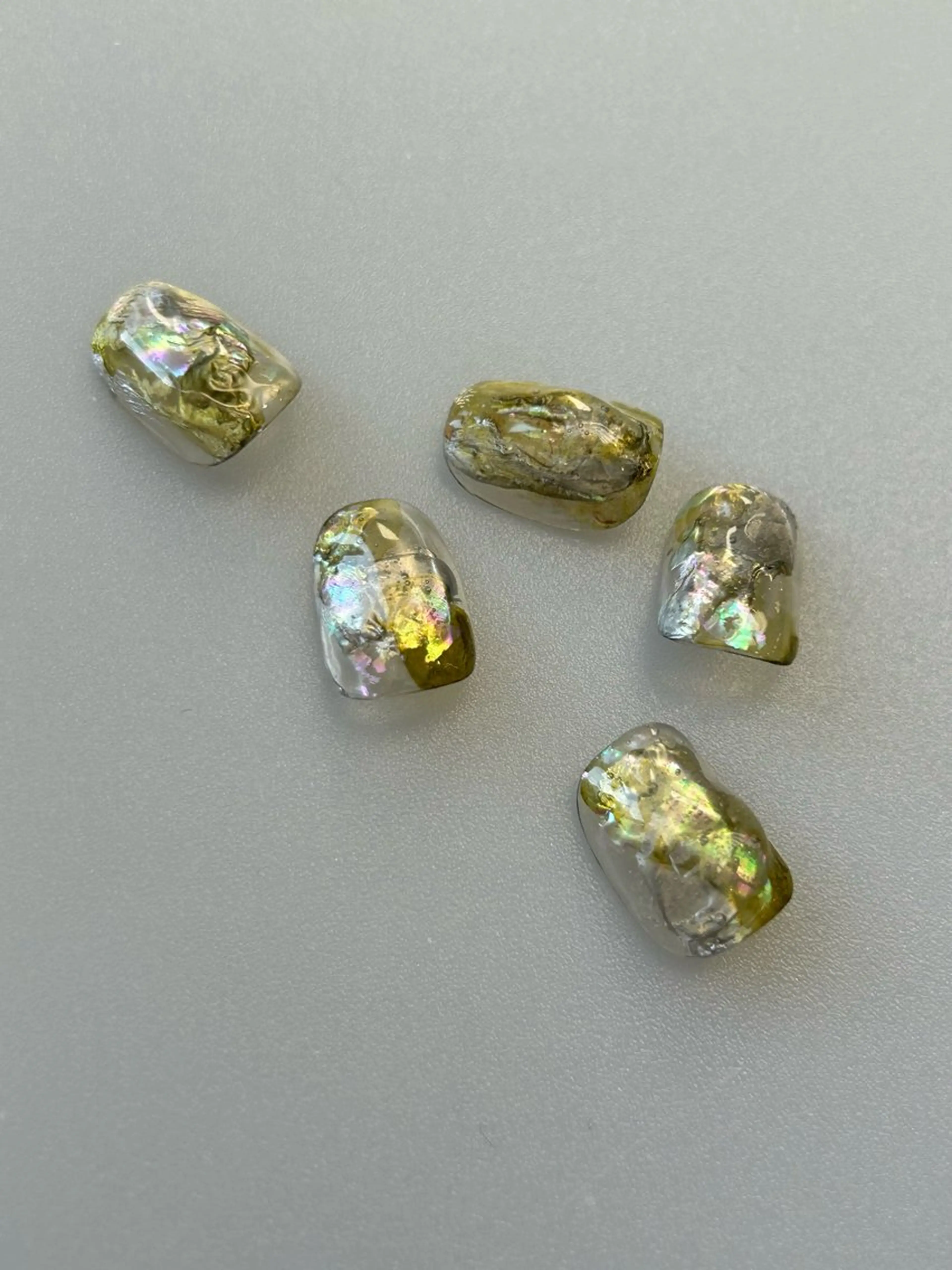 ネイル フラッシュネイル マグネットネイル ニュアンスネイル Kyu_西荻窪 Nail Conqのネイルデザイン