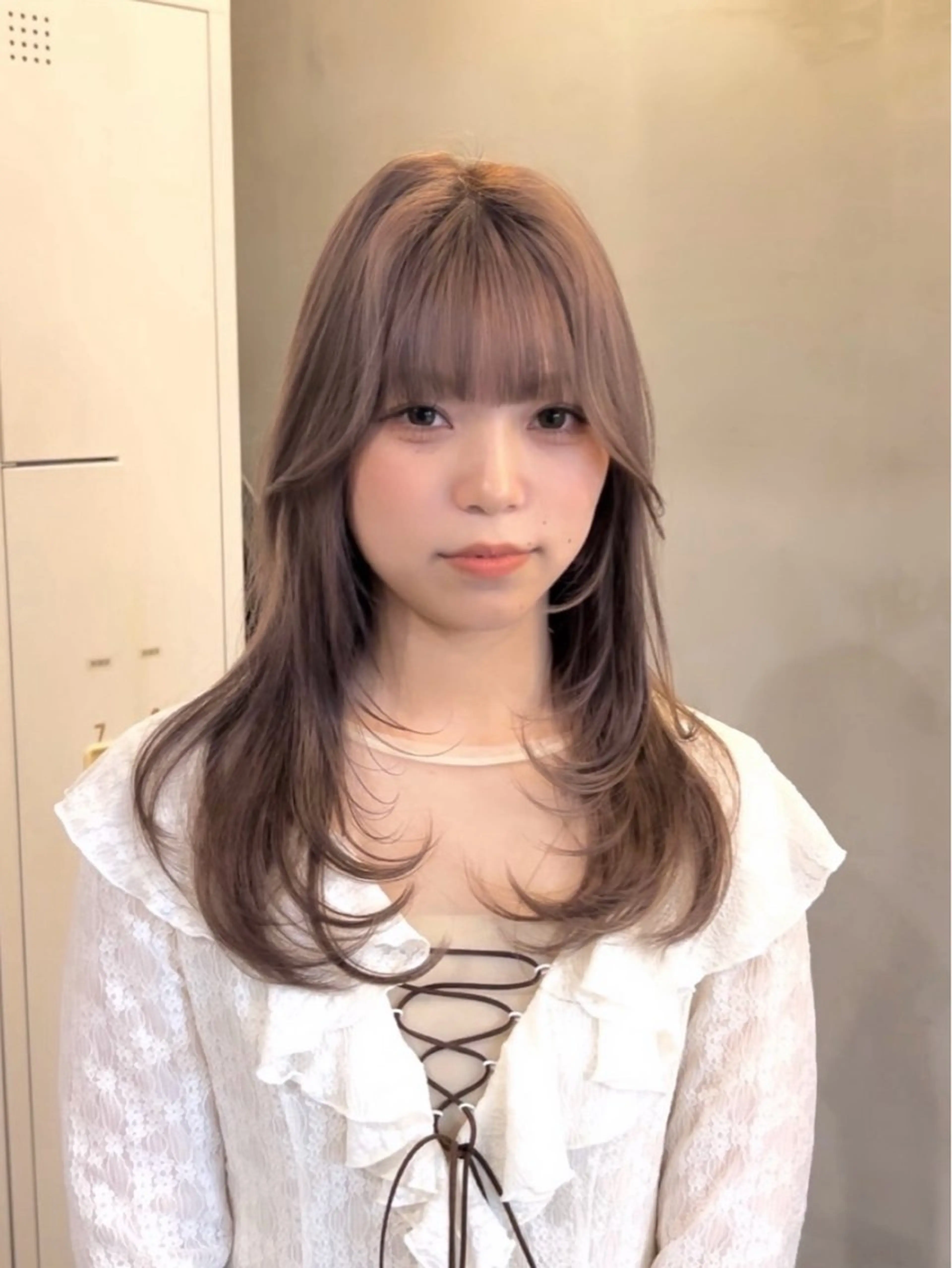 レイヤーカットの写真