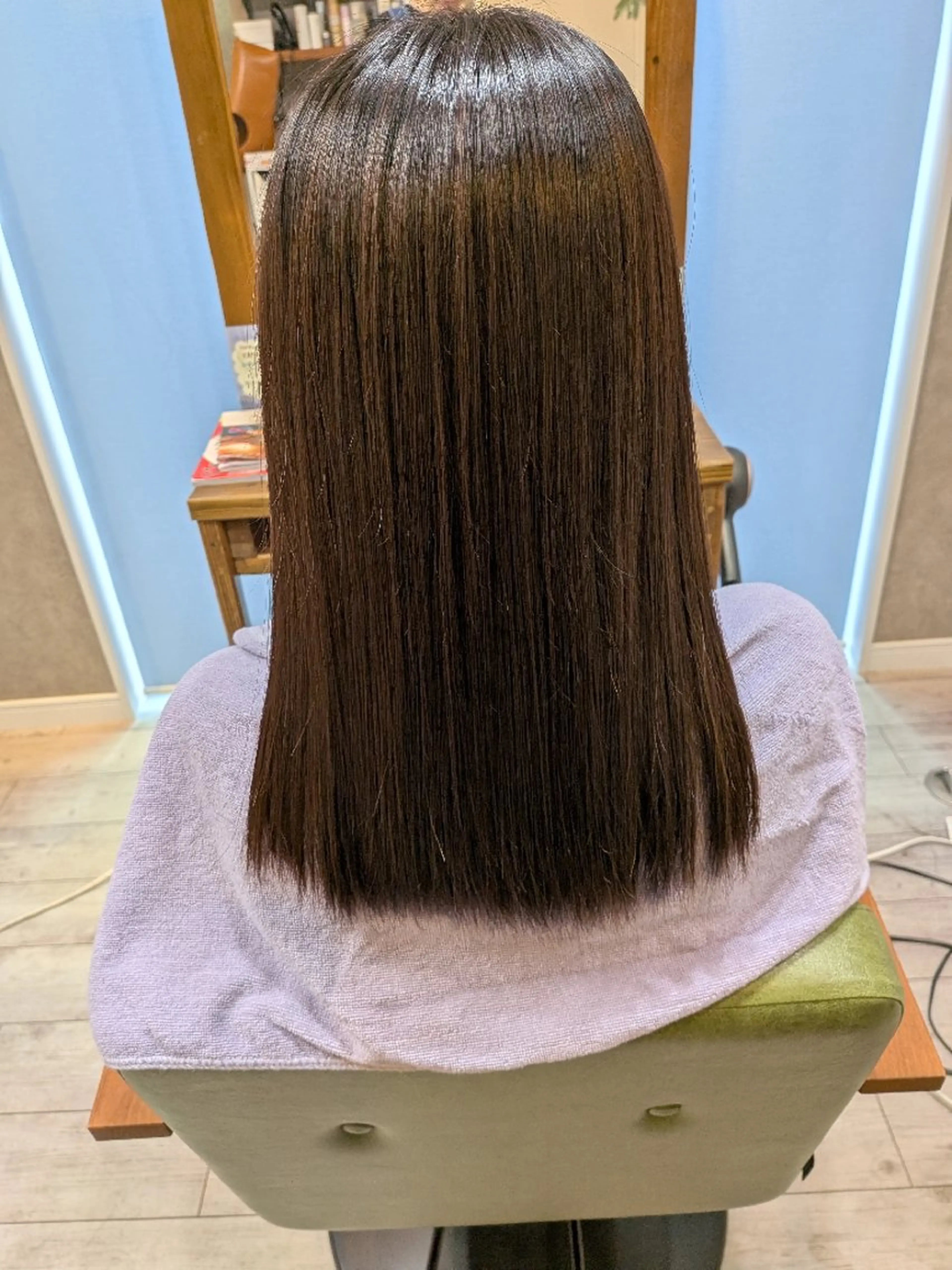 セミロング 縮毛矯正 BIRTHPLACE ✨HIROKOのヘアスタイル