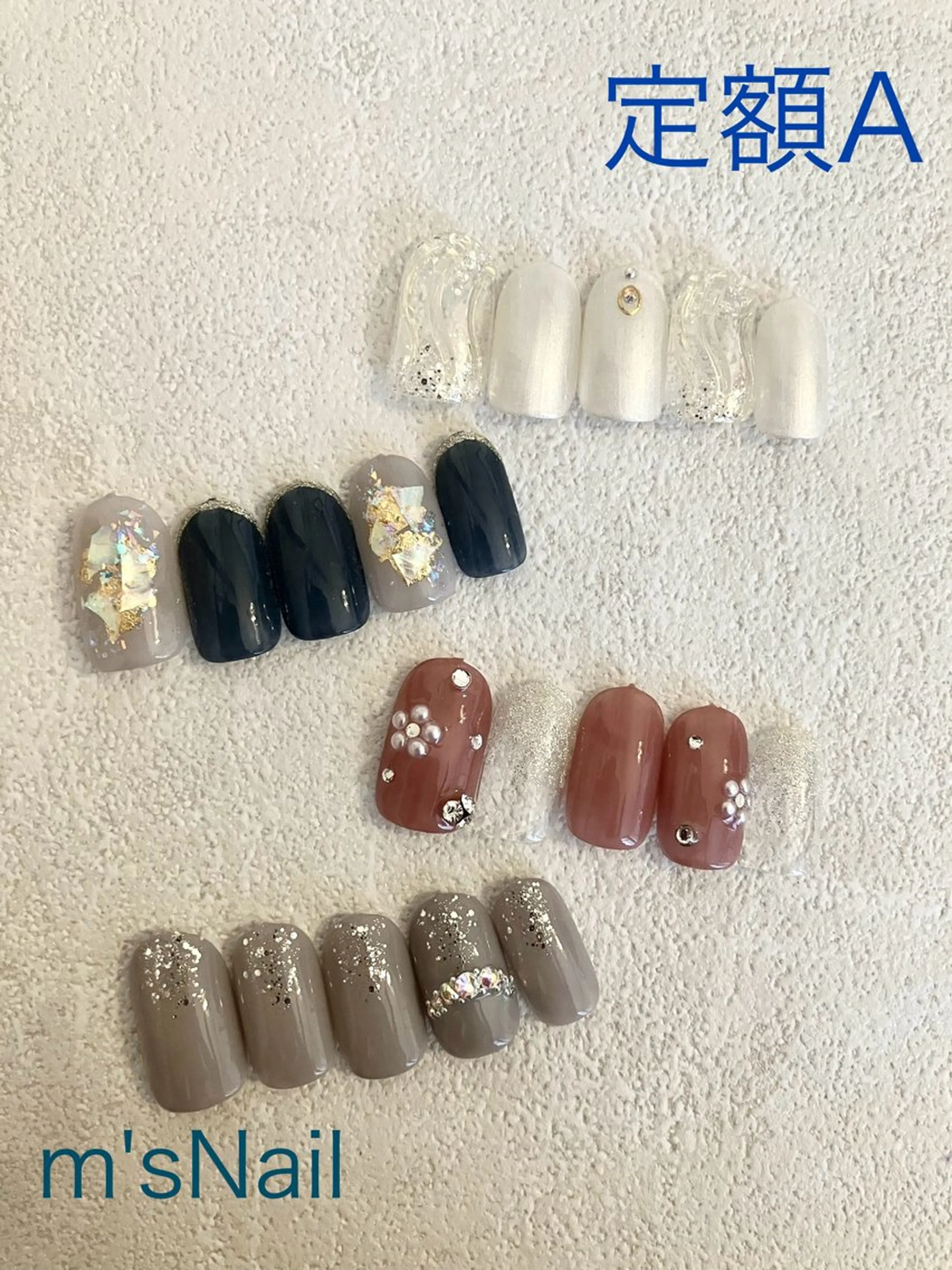 ネイル ジェルネイル パラジェル ハンドネイル m'sNail 福岡西区 ネイルのネイルデザイン