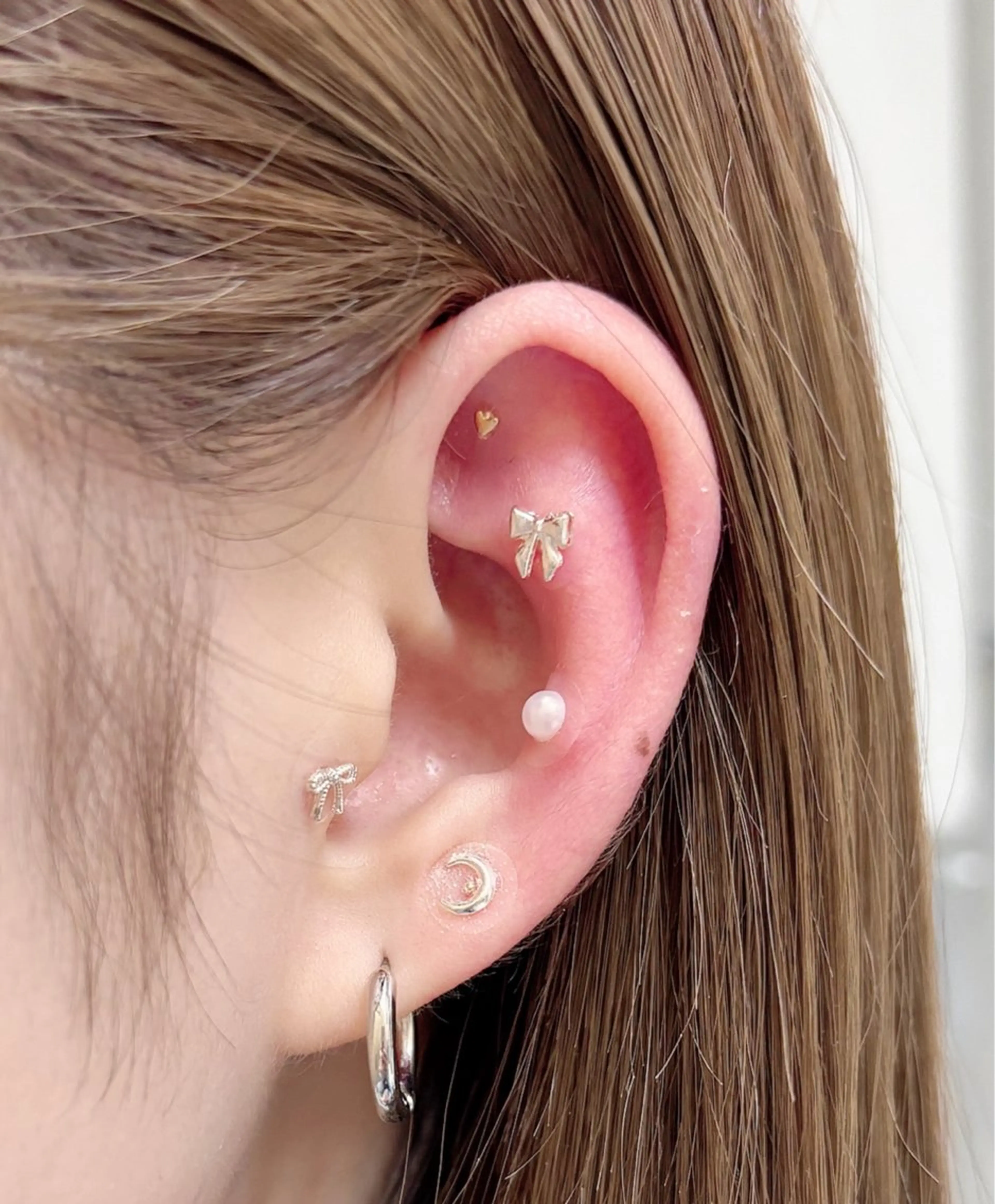 ヘッドスパ+耳ツボジュエリー12個までの写真