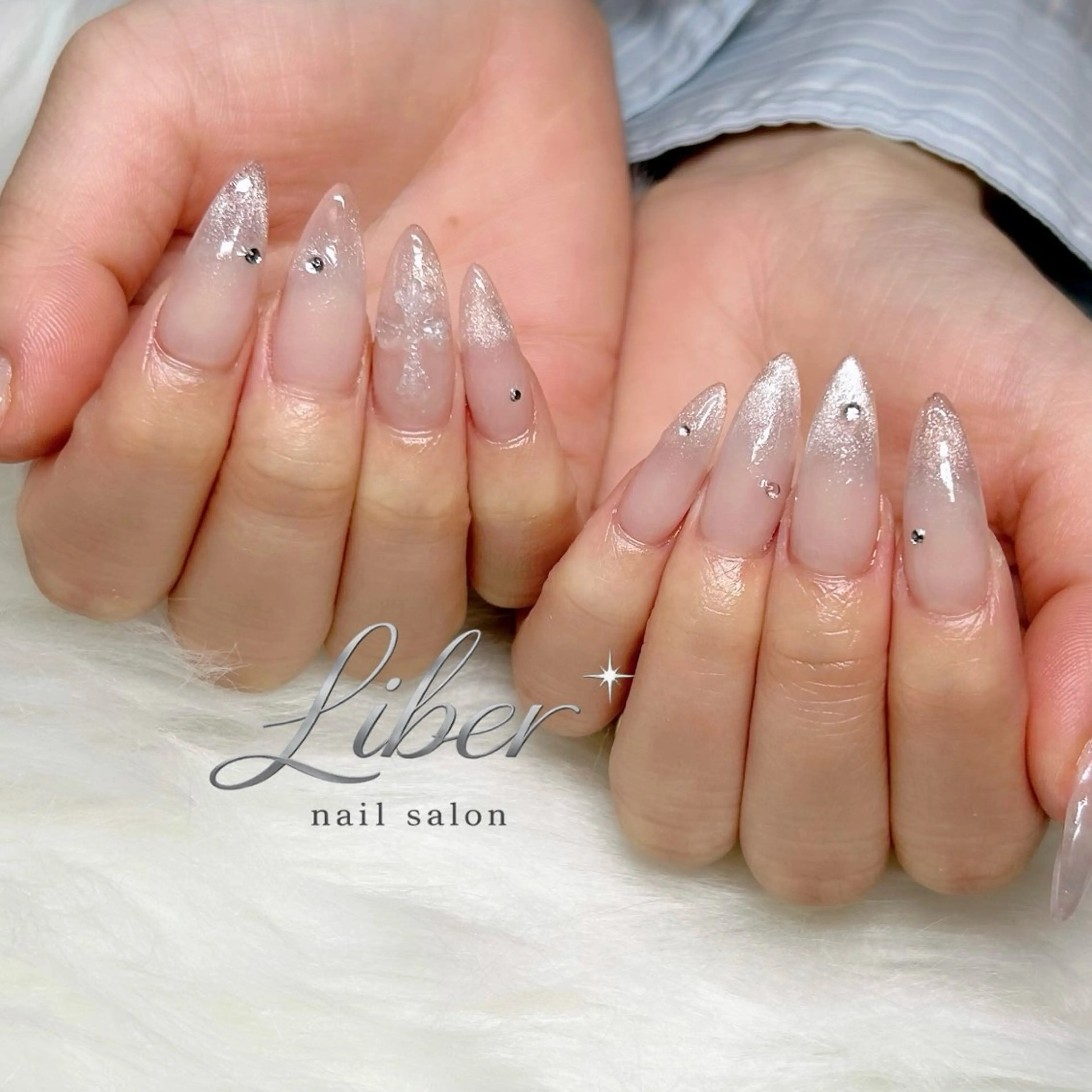 ネイル スカルプネイル Liber リベルのネイルデザイン
