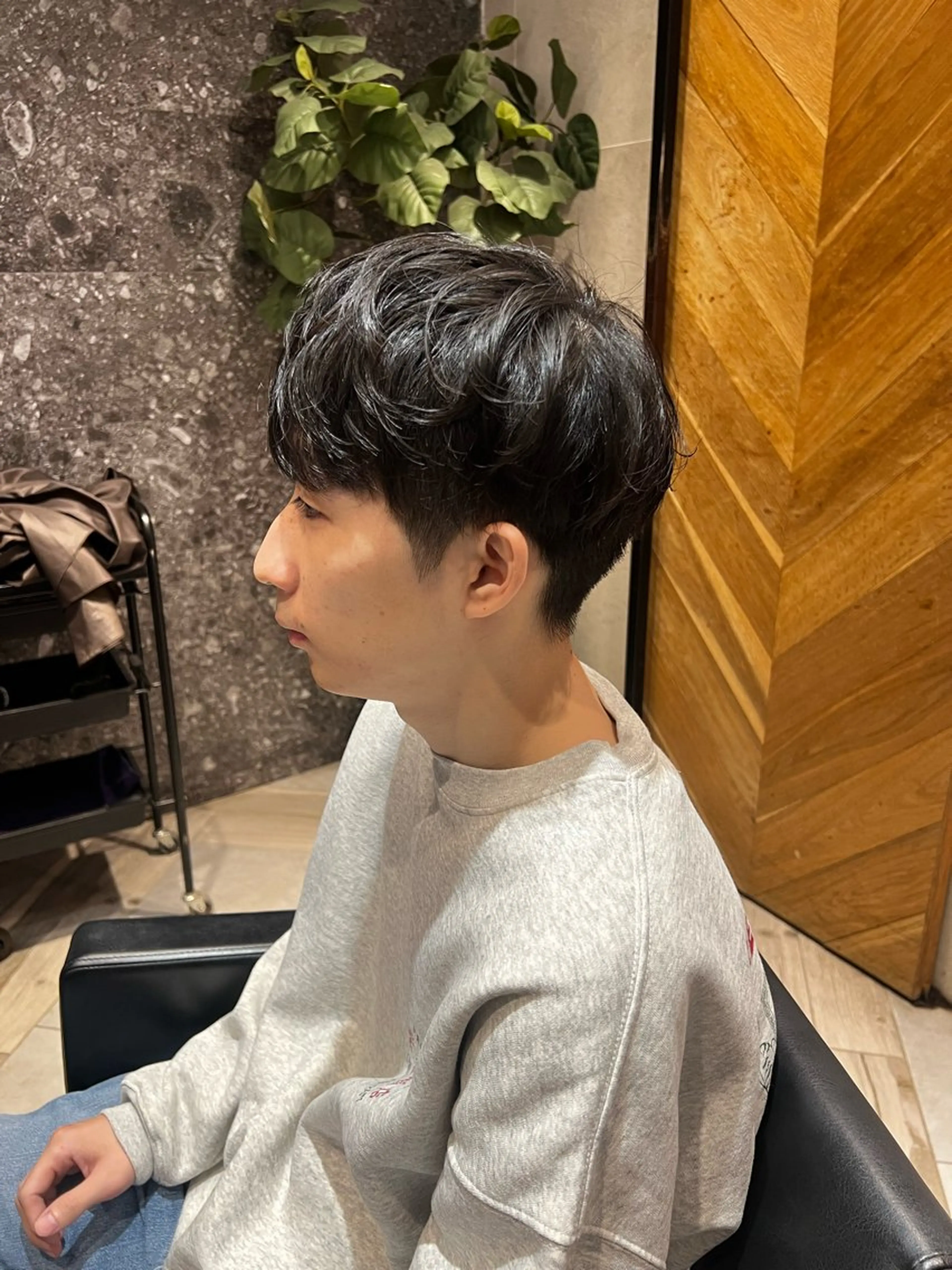 メンズ マッシュ カット 野崎 海翔のヘアスタイル