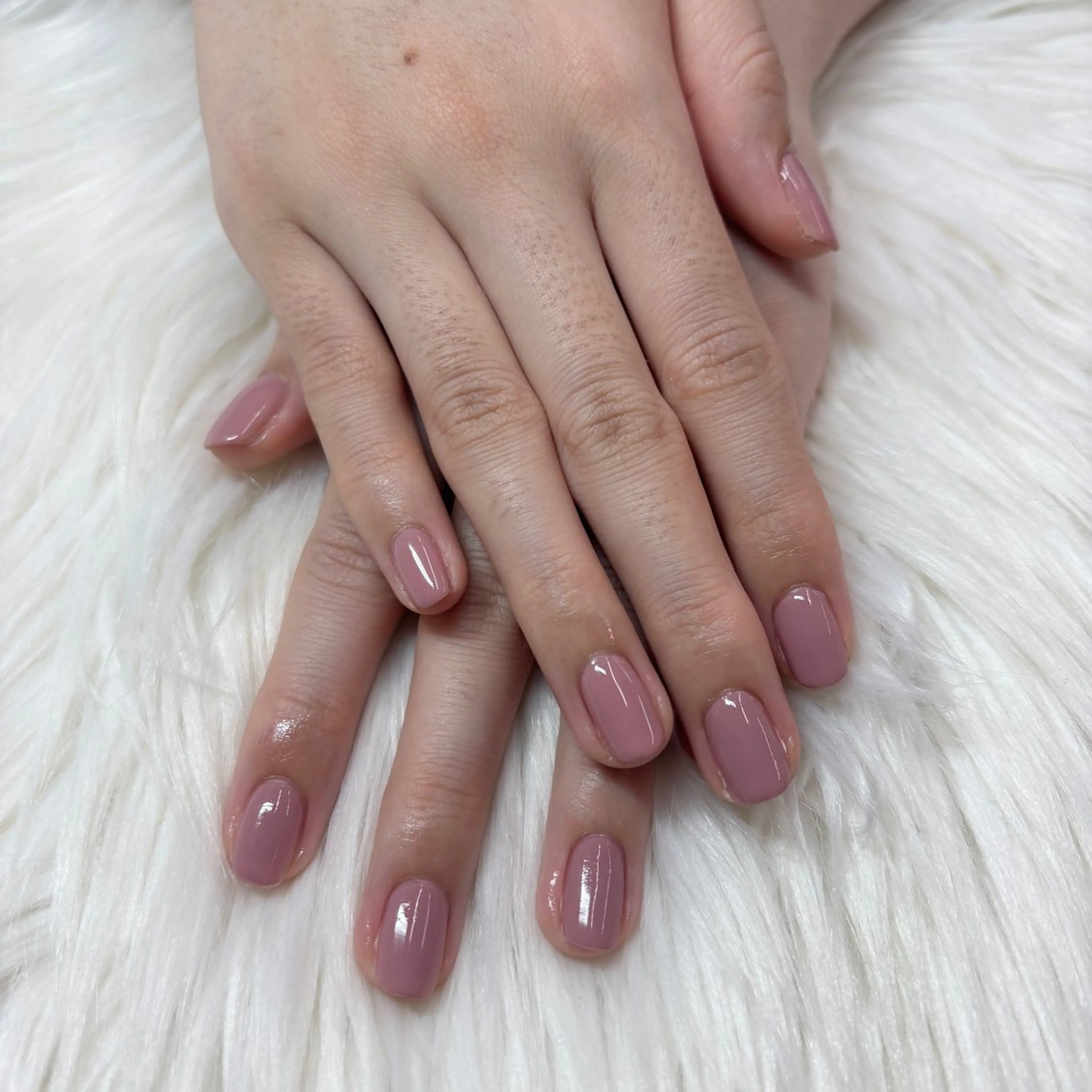 ネイル ワンカラーネイル フェリーチェ瑞江店 浅倉のネイルデザイン