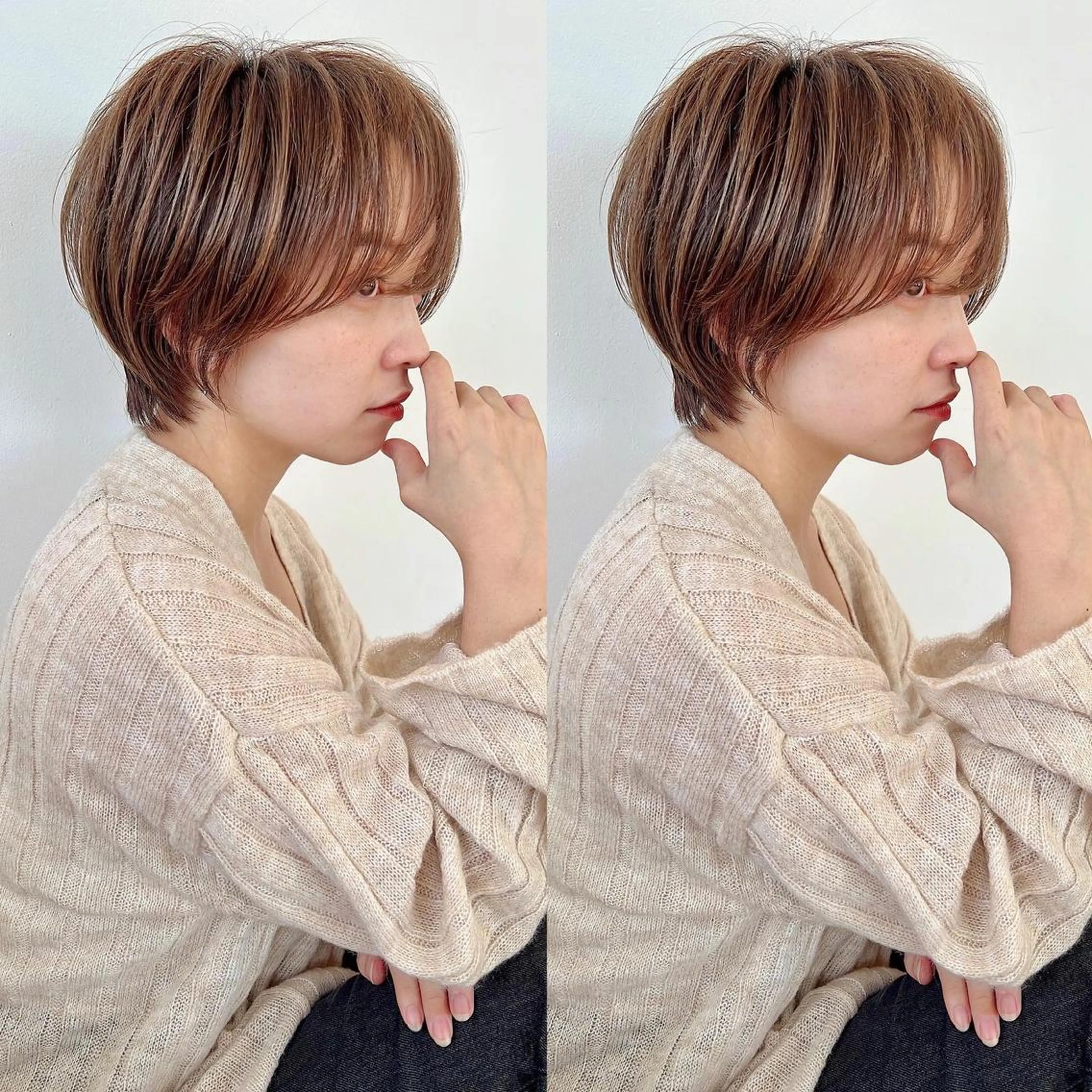 ショート カラー カット ヘアカラー LA KING GINZA TOKYO所属・🧡ショートの達人 🧡SHOのヘアスタイル