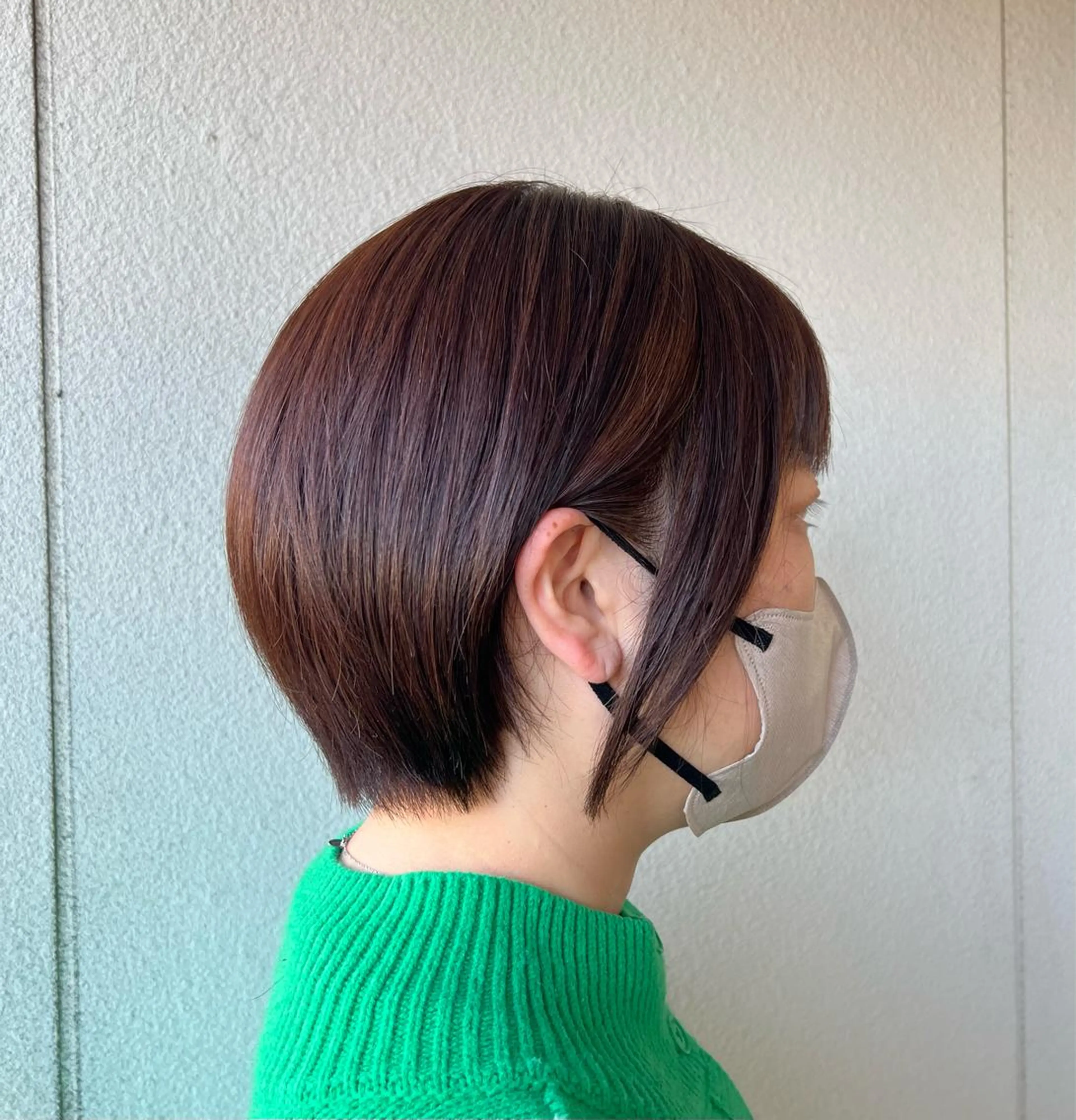 ショート 南 妃那のヘアスタイル