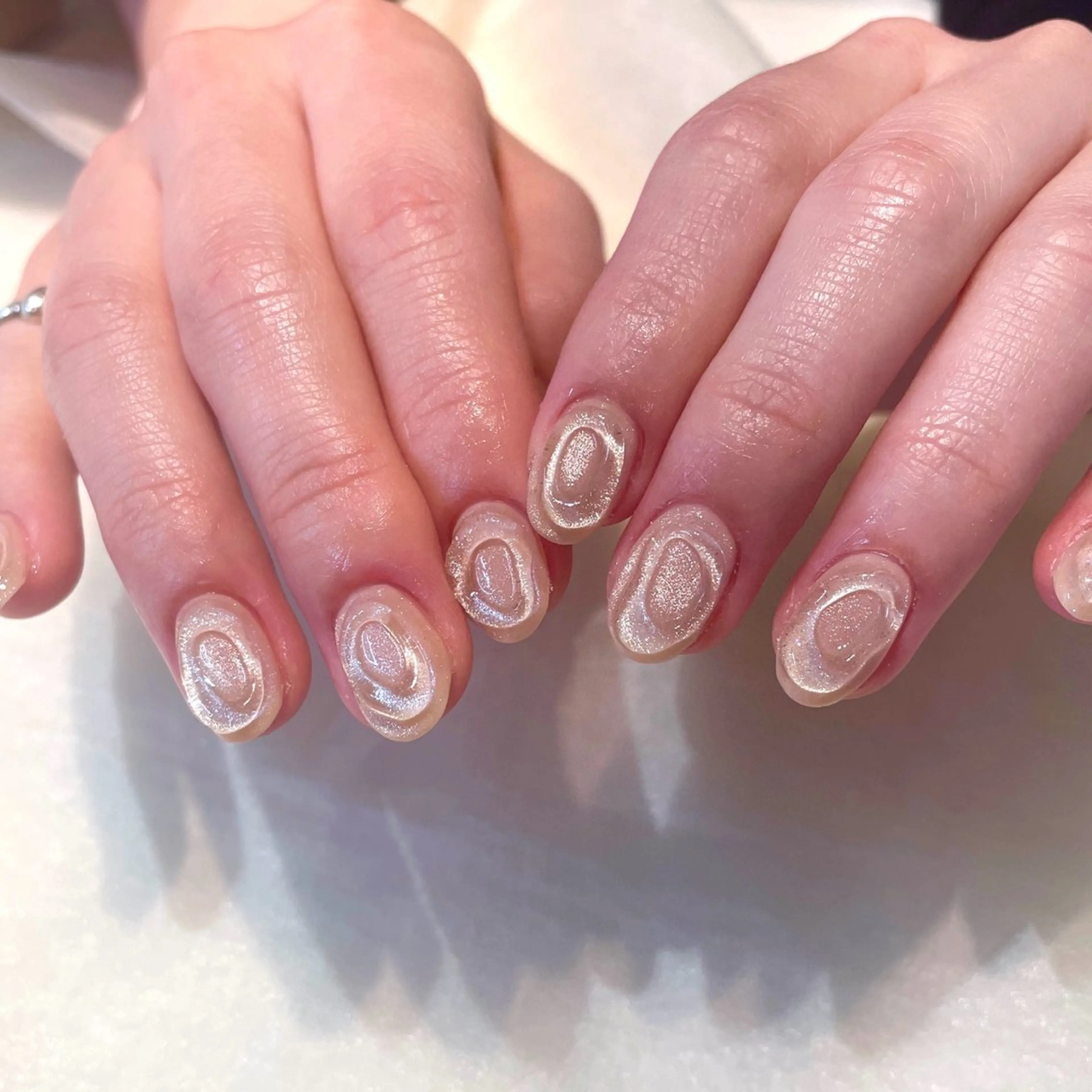 ネイル ハンドネイル 新井 ひなののネイルデザイン