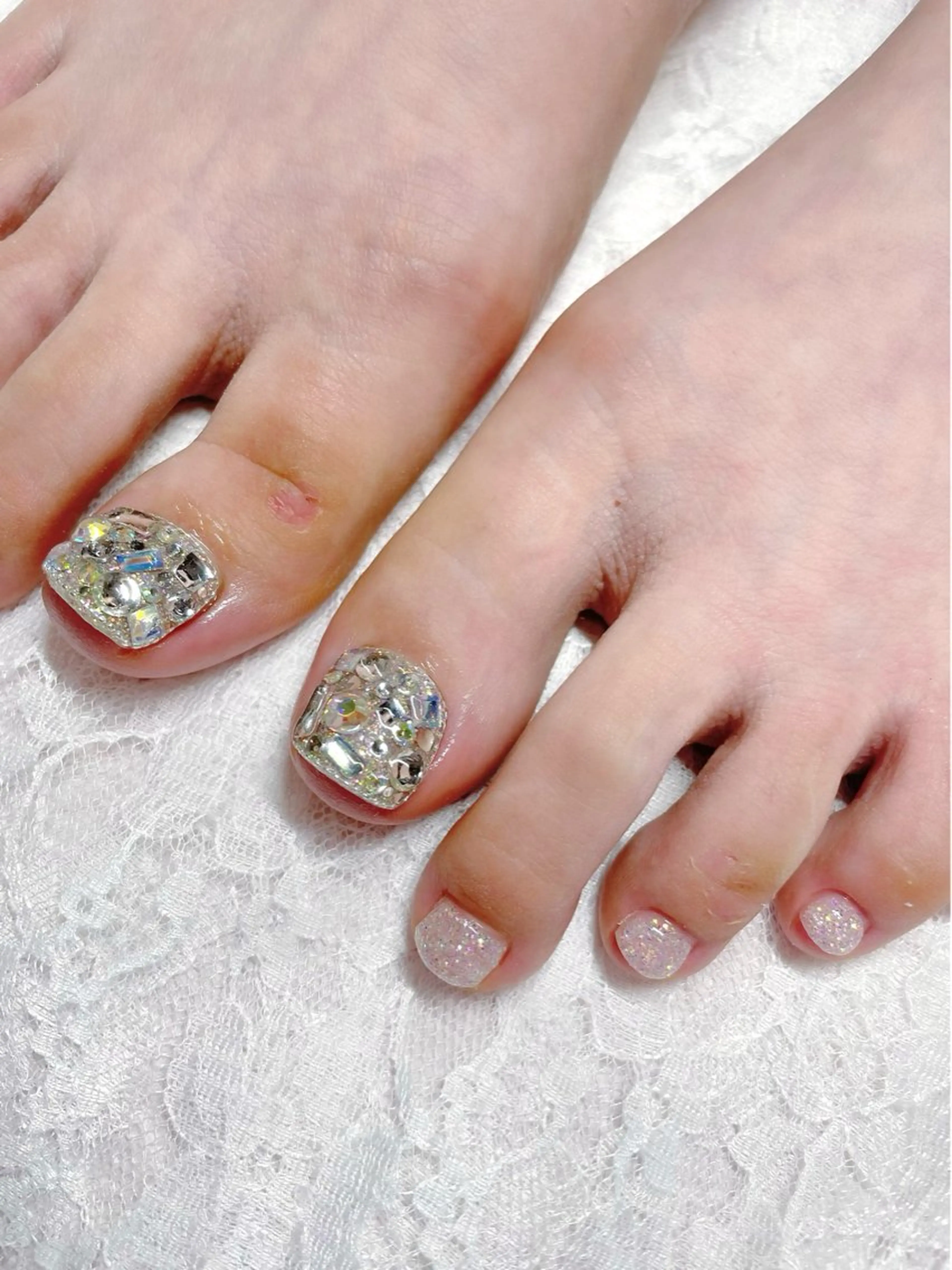 ネイル フットネイル Nail ヌシん家 AKANEのネイルデザイン