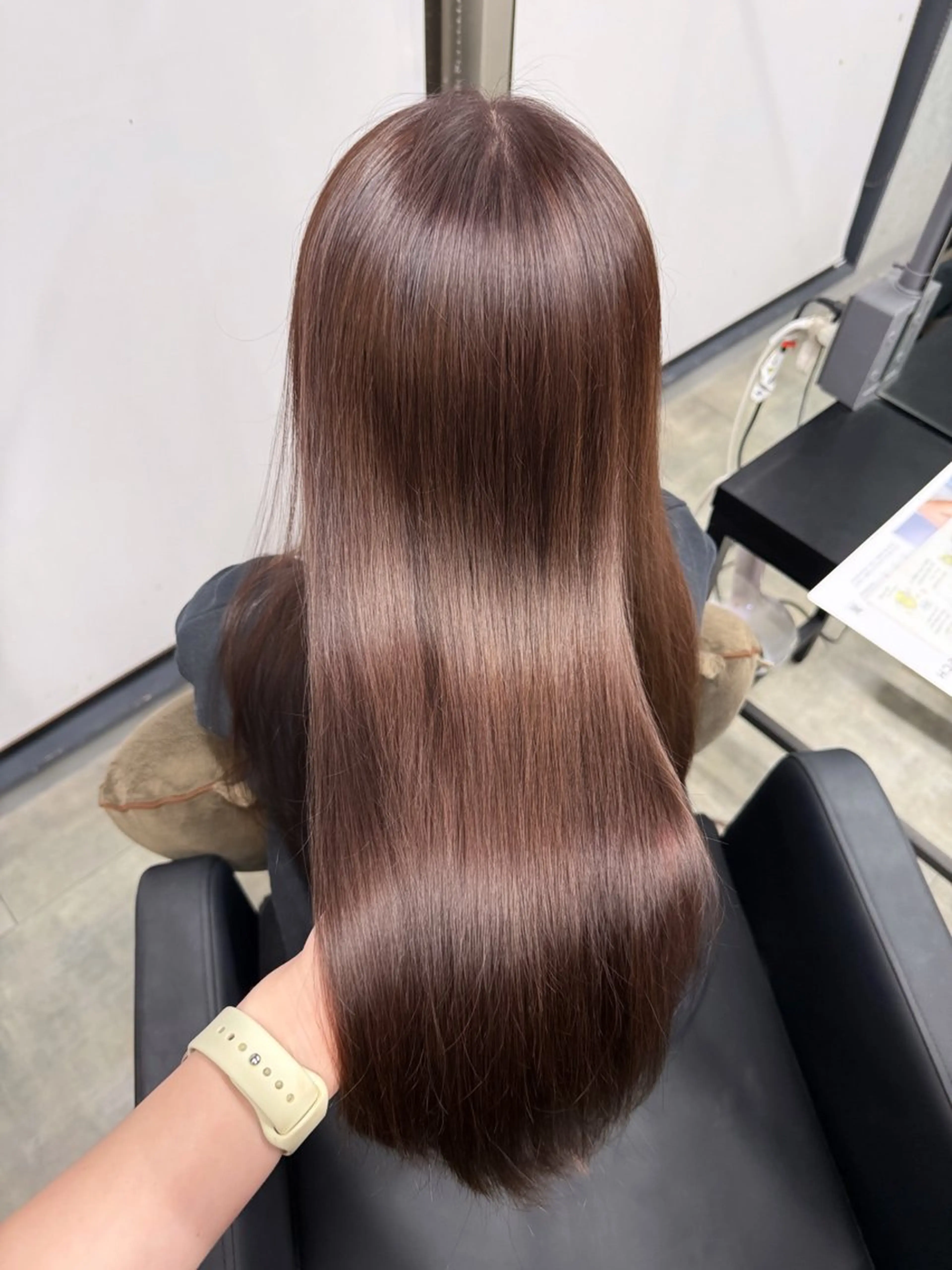 カラー ブラウンカラー ♡natsumi♡ 透明感カラー🧸🫧のヘアスタイル