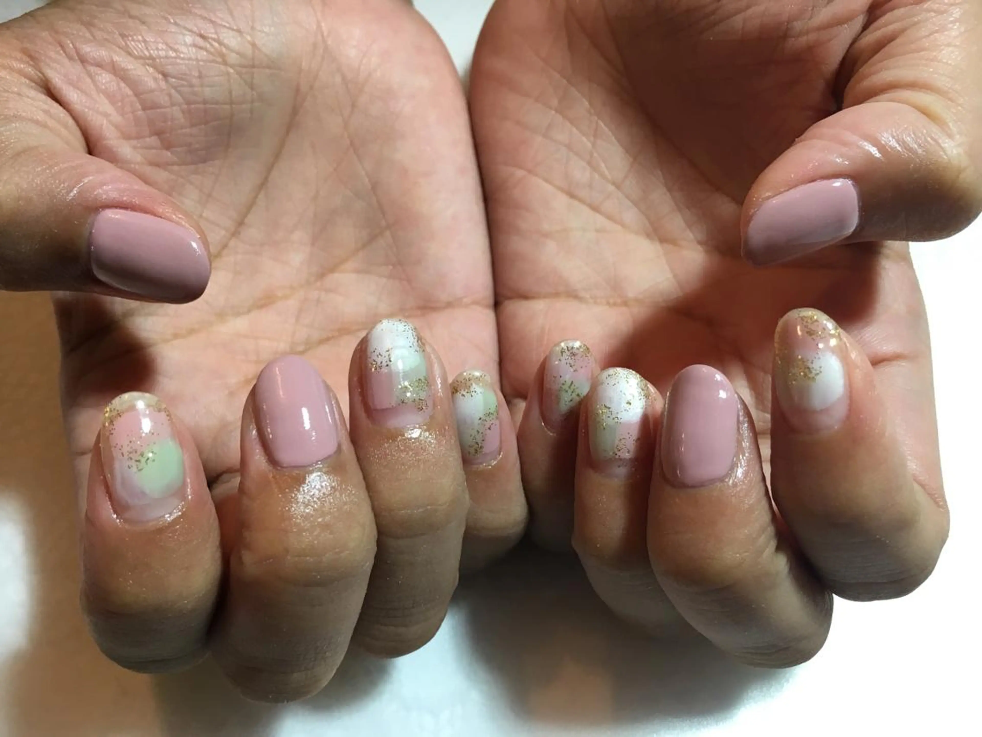 ネイル シンプルネイル 古川 里美のネイルデザイン