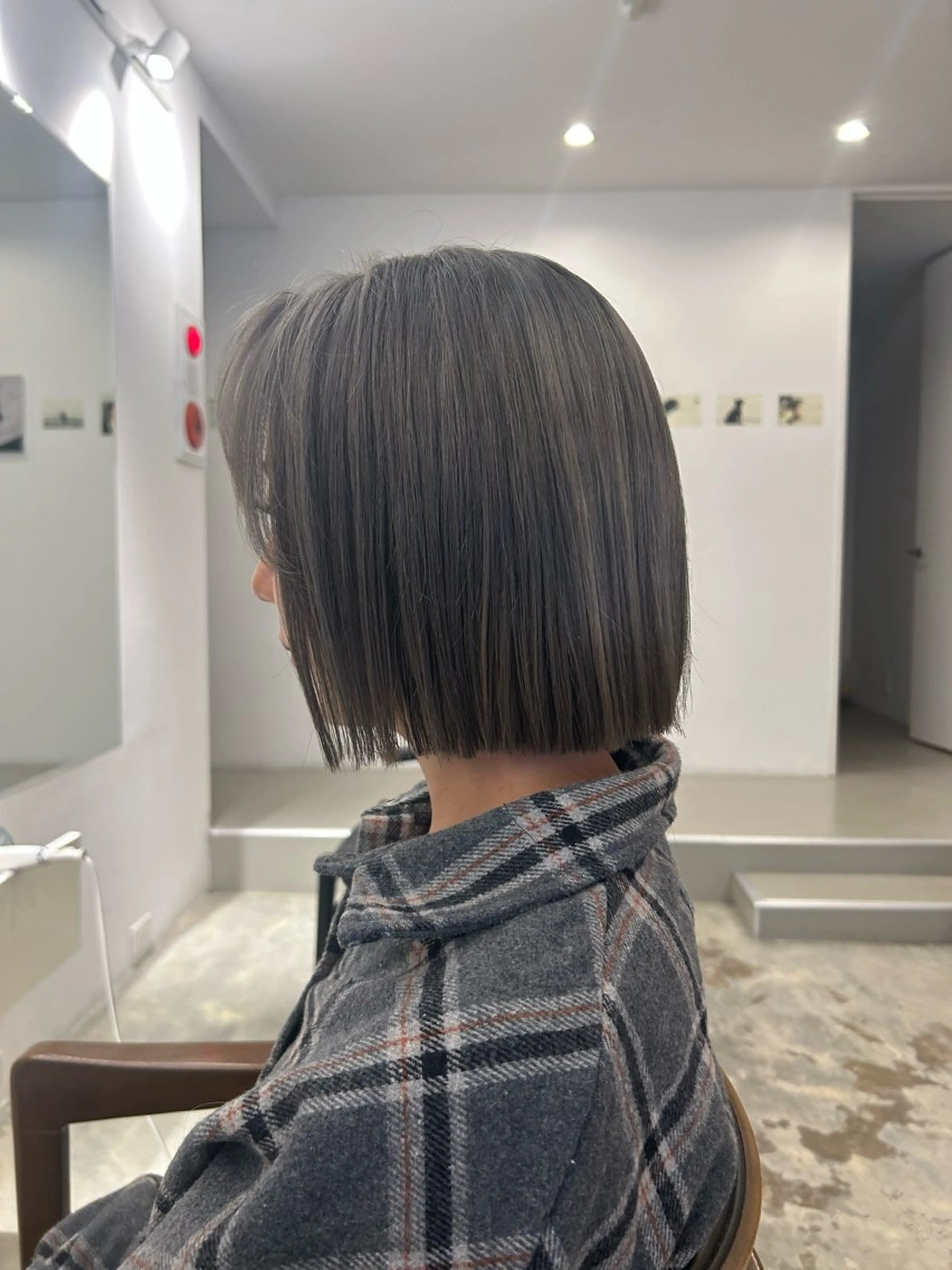 ショート カット ヘアカラー HASIMOTO jijibyMOPSのヘアスタイル