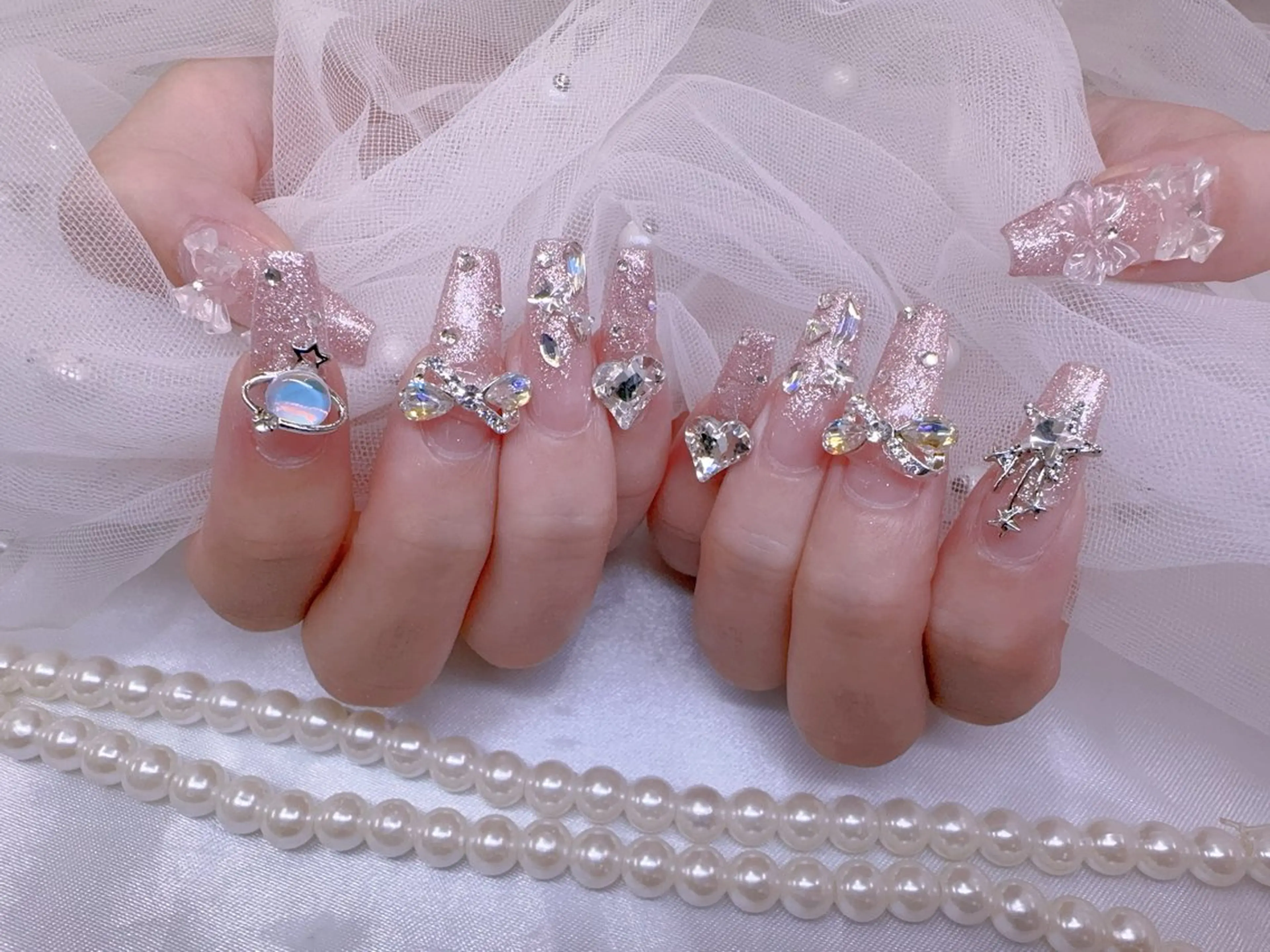 ネイル ハンドネイル UMI ネイルサロン新宿🎀のネイルデザイン