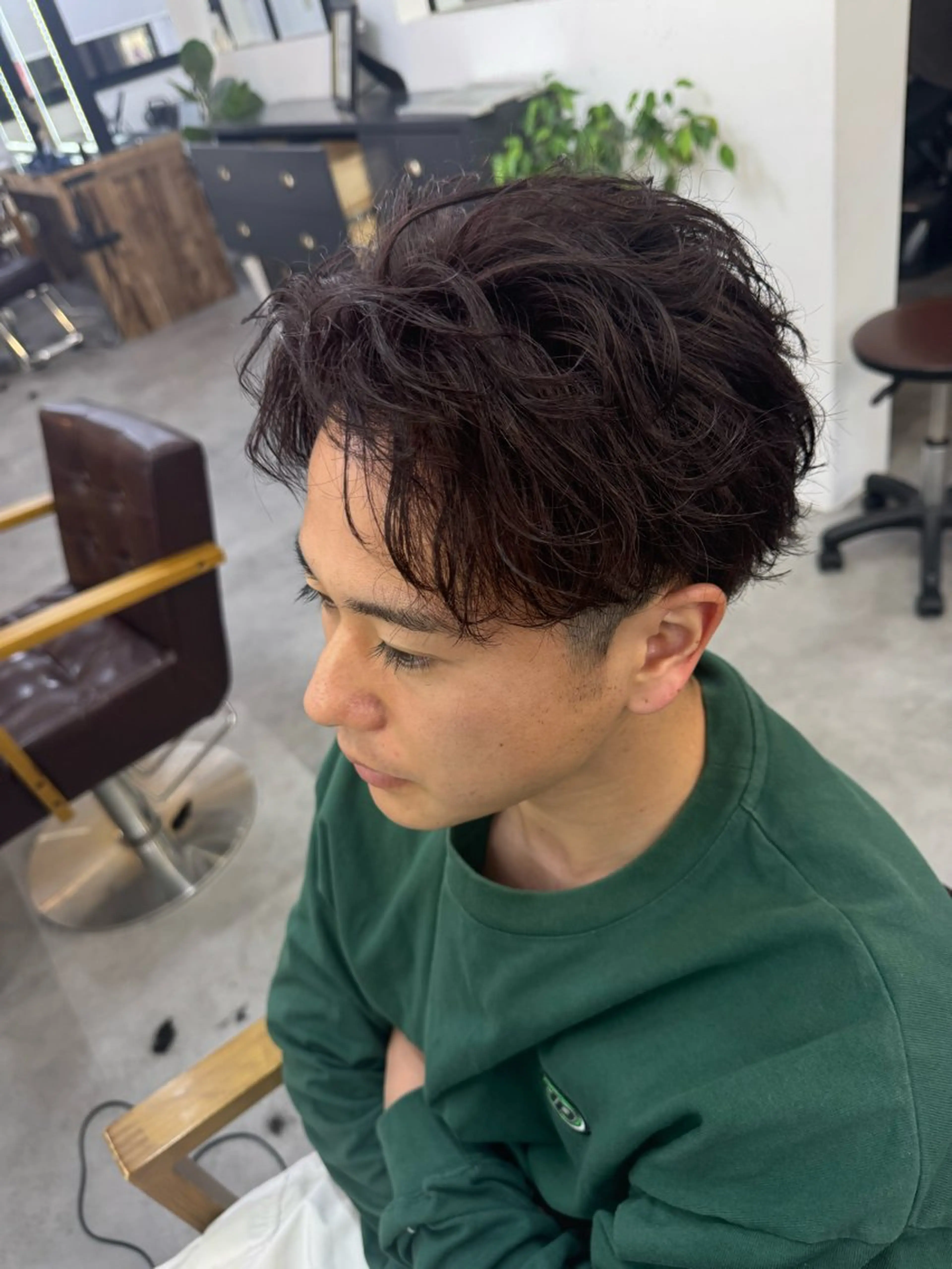 ショート 神 嵩徳のヘアスタイル