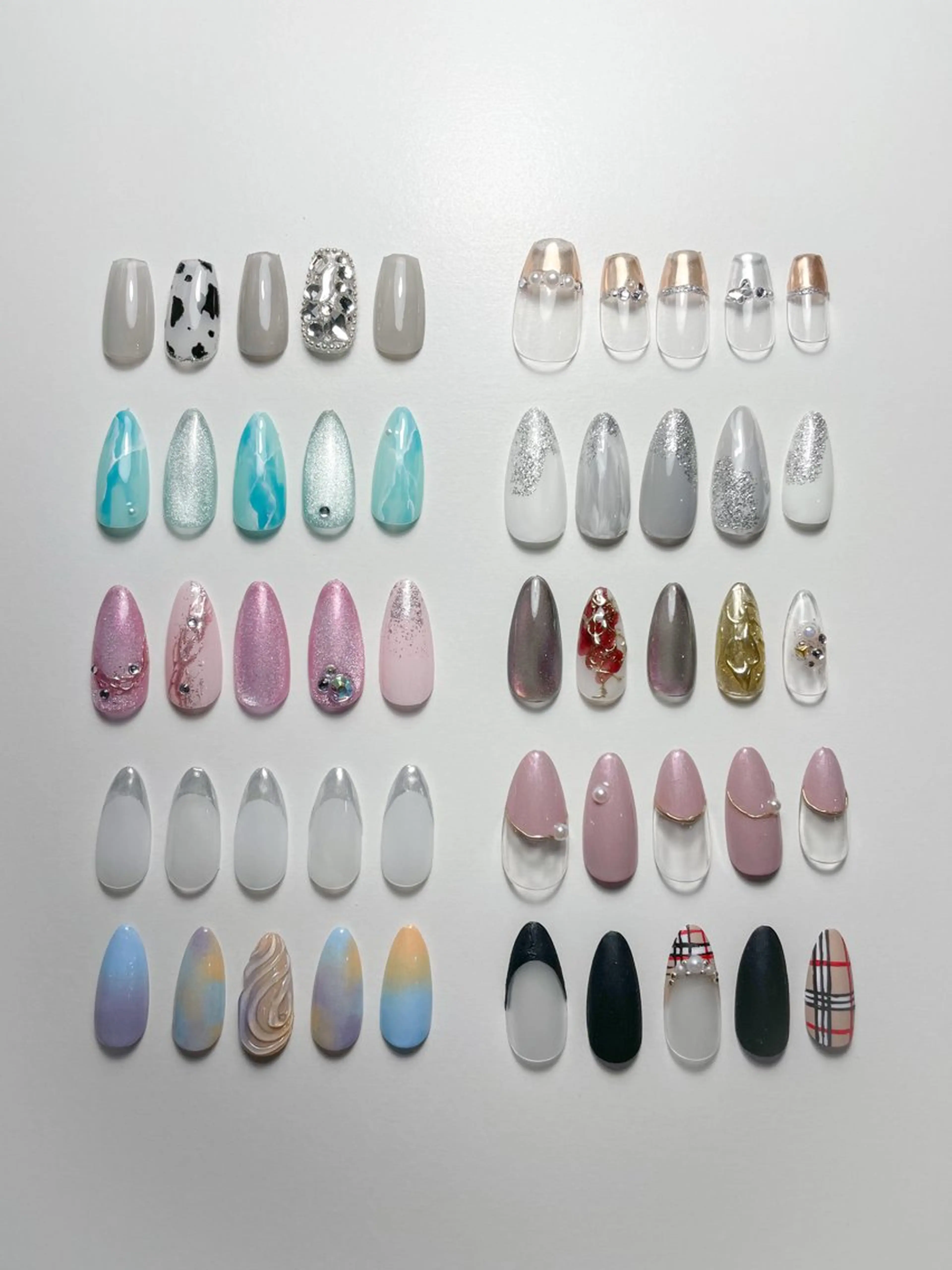 ミディアム ハンドネイル Re nail所属・Re nailのネイルデザイン