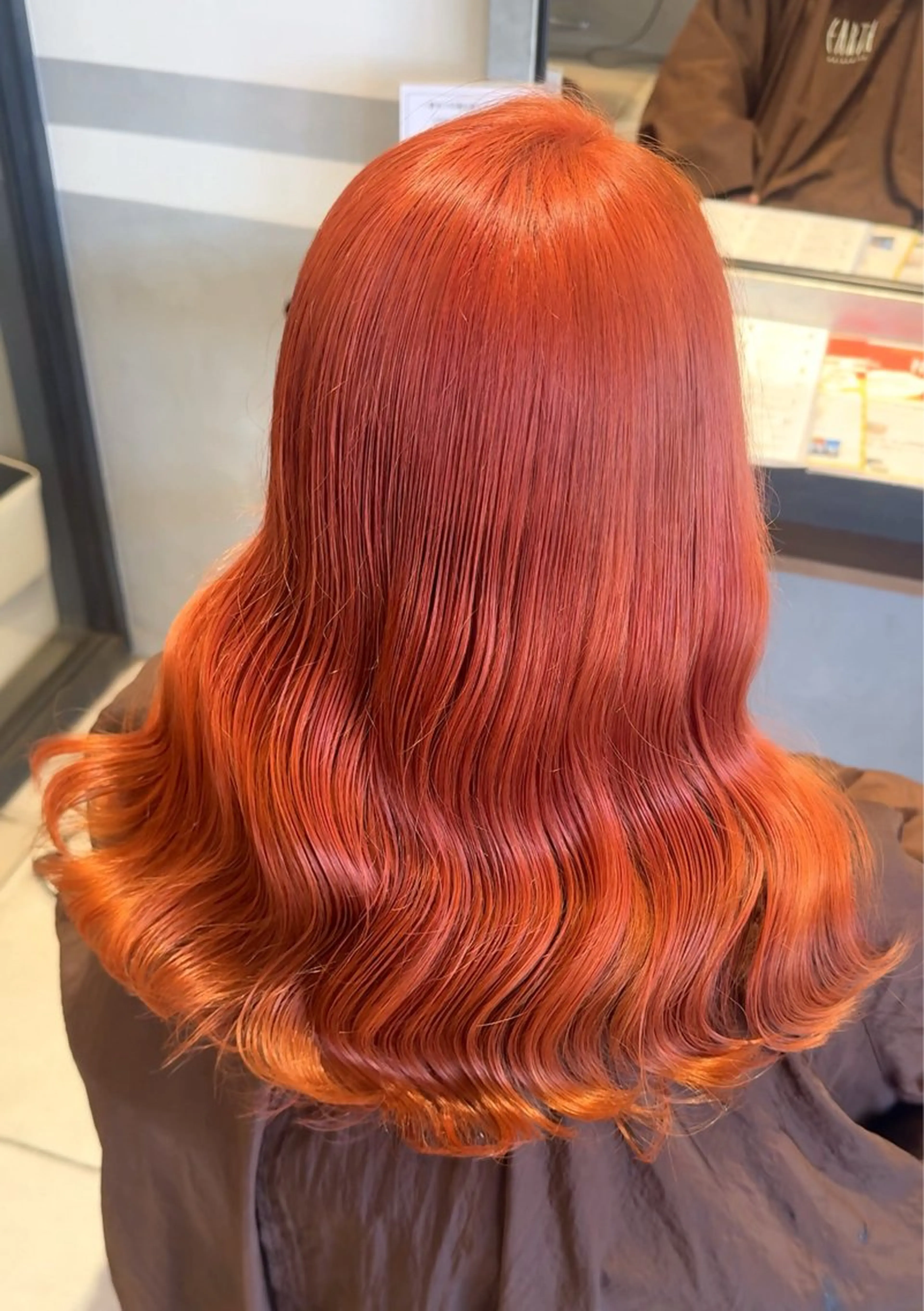 セミロング たかはし るなのヘアスタイル