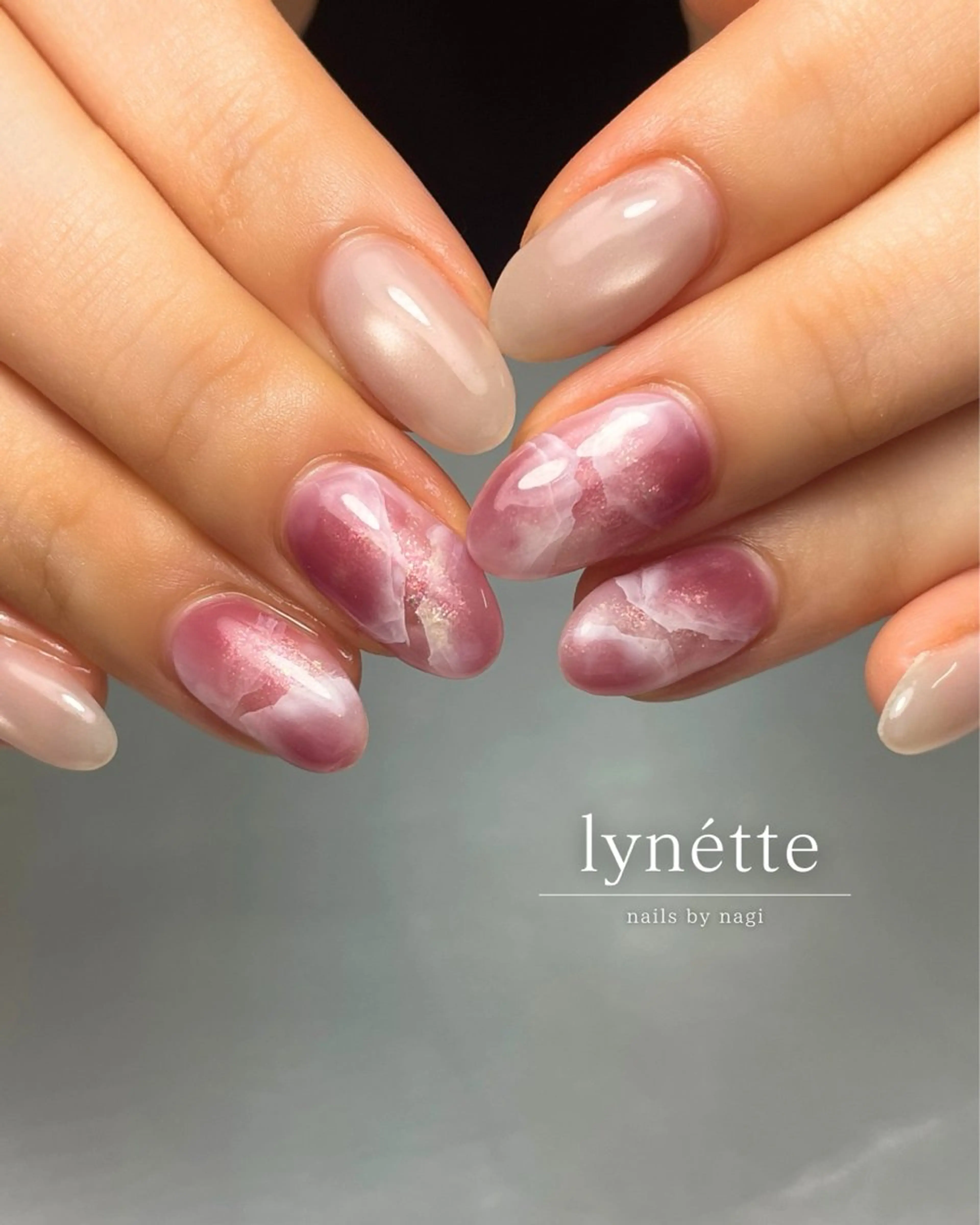 ネイル ニュアンスネイル lynétte 那覇ネイルサロンのネイルデザイン