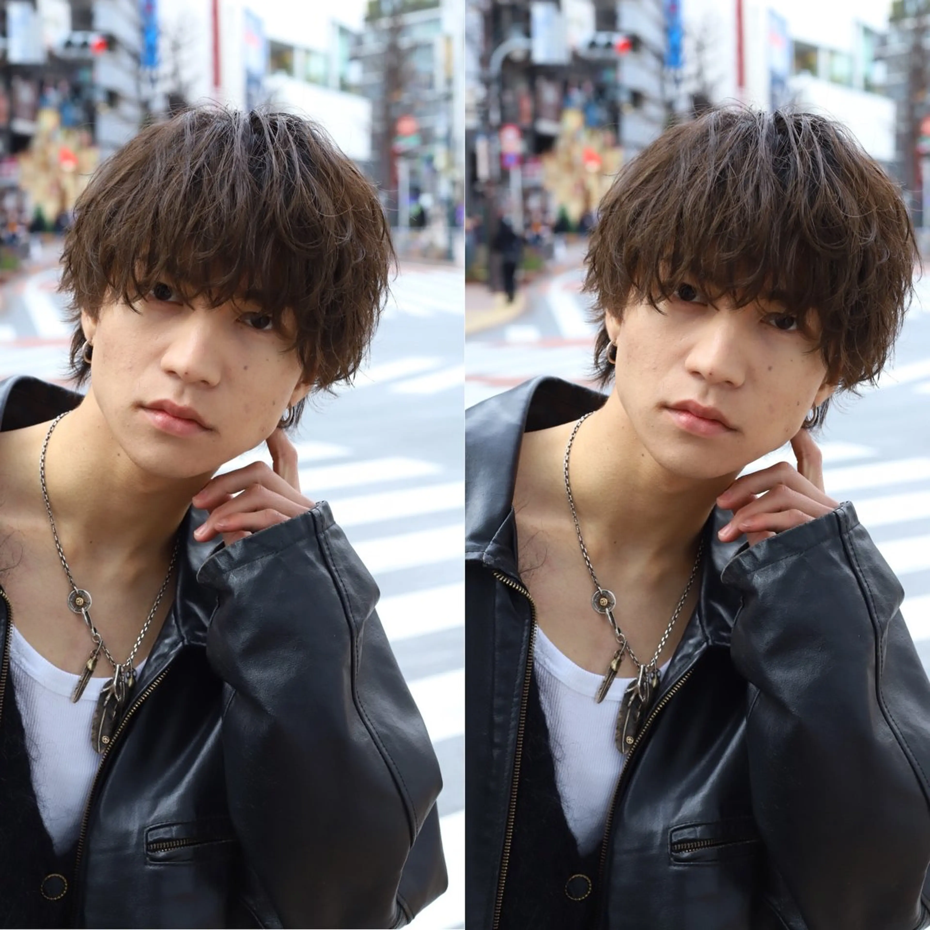 パーマ メンズ メンズパーマ 渋谷/メンズパーマ 大岡拓海のヘアスタイル