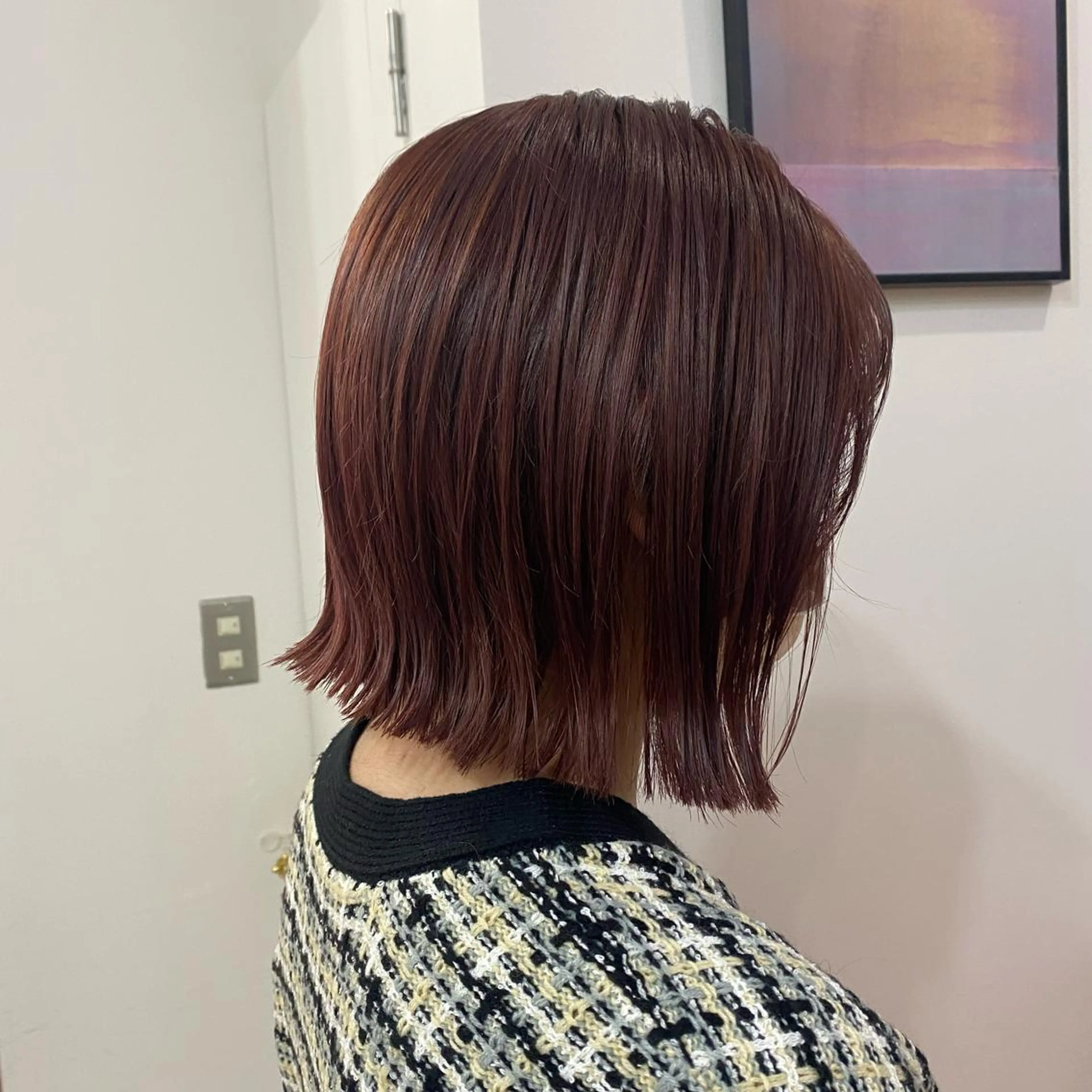 ミディアム カラー 🪭risa 暖色/レイヤー🪭のヘアスタイル