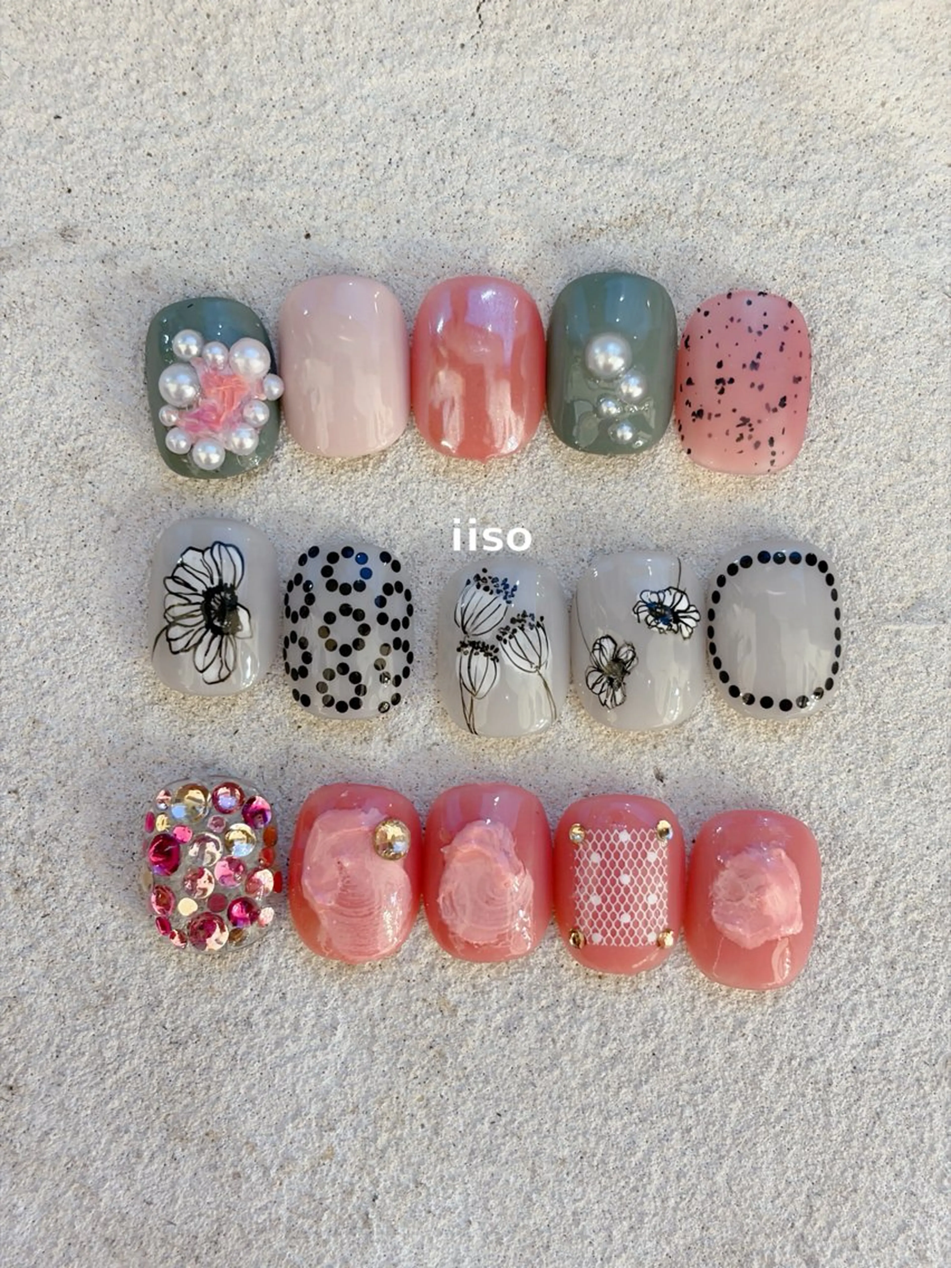 ネイル 45 iisoのネイルデザイン