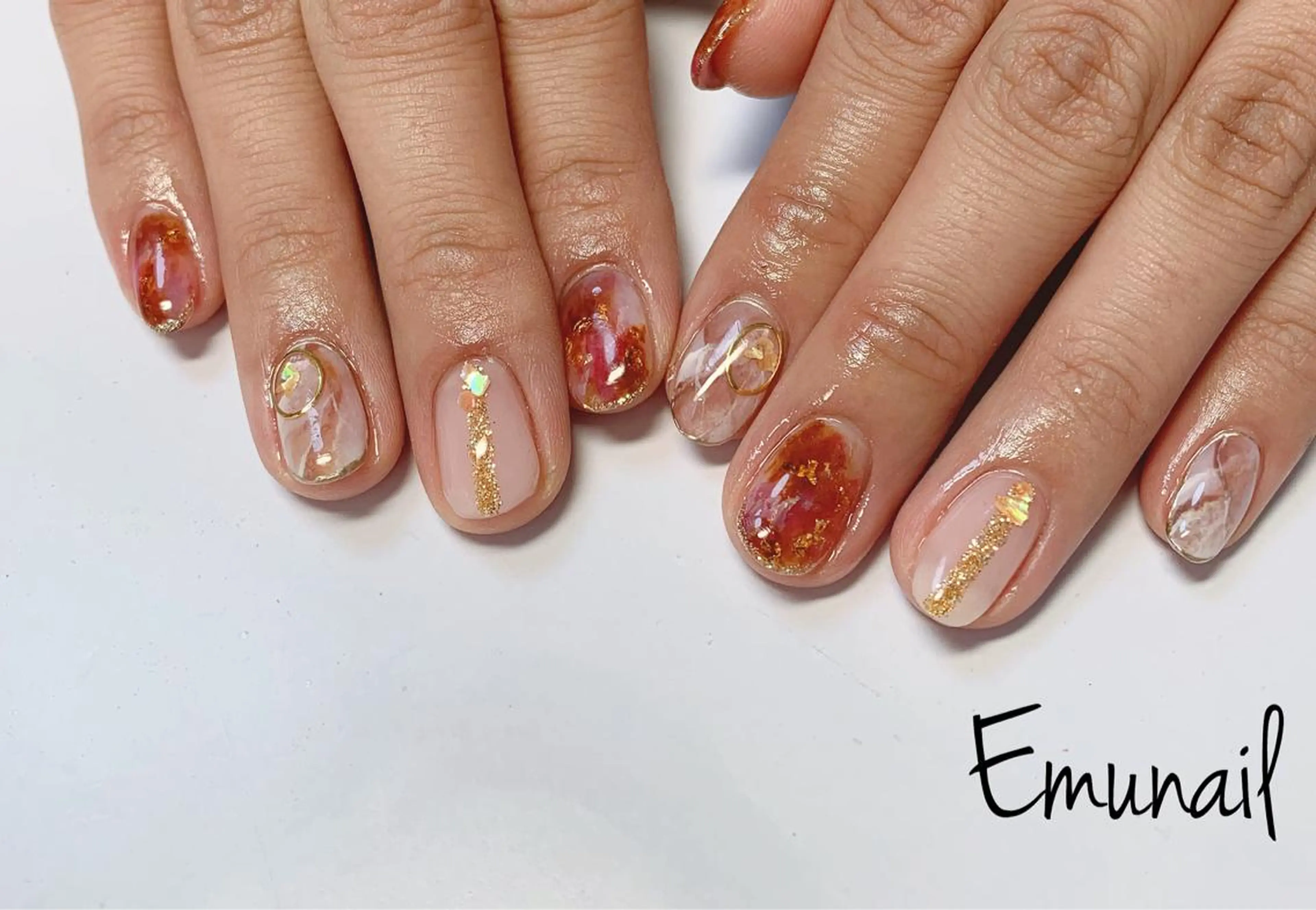 ネイル ハンドネイル Emu Nailのネイルデザイン