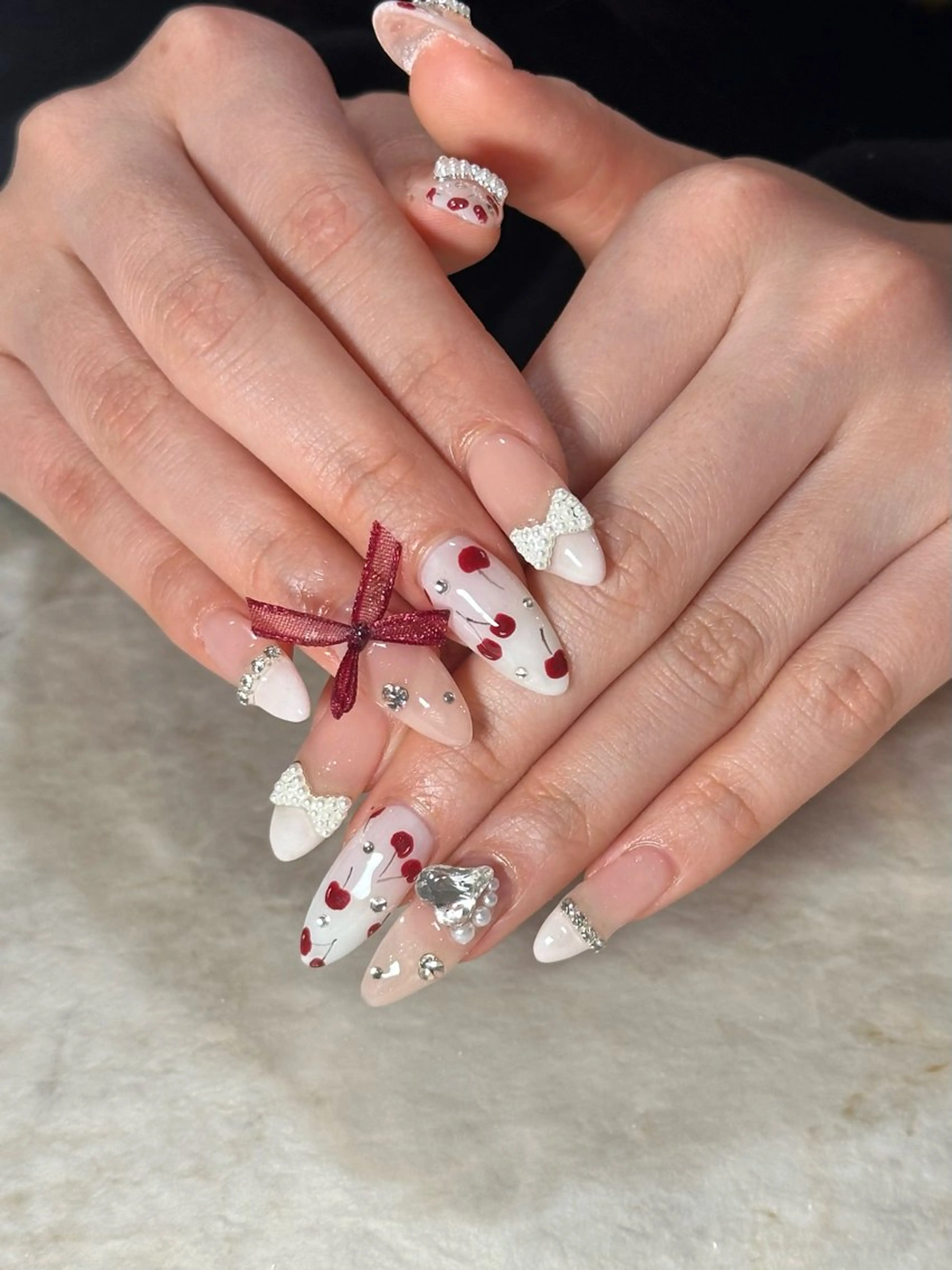 ネイル 持ち込み elu船橋 SAKURAのネイルデザイン