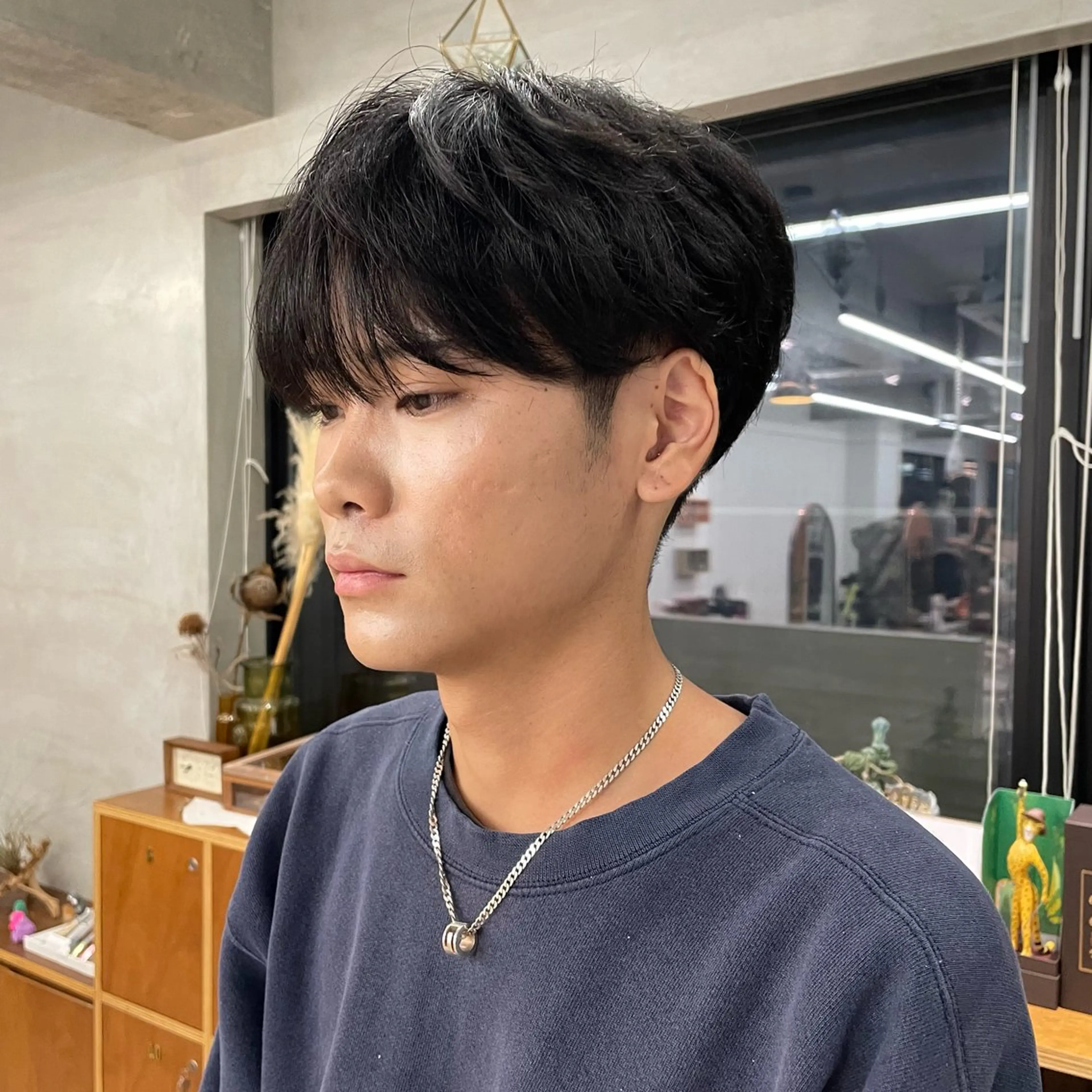 メンズ マッシュ シースルーマッシュ 【メンズ特化】 イマダナツミのヘアスタイル