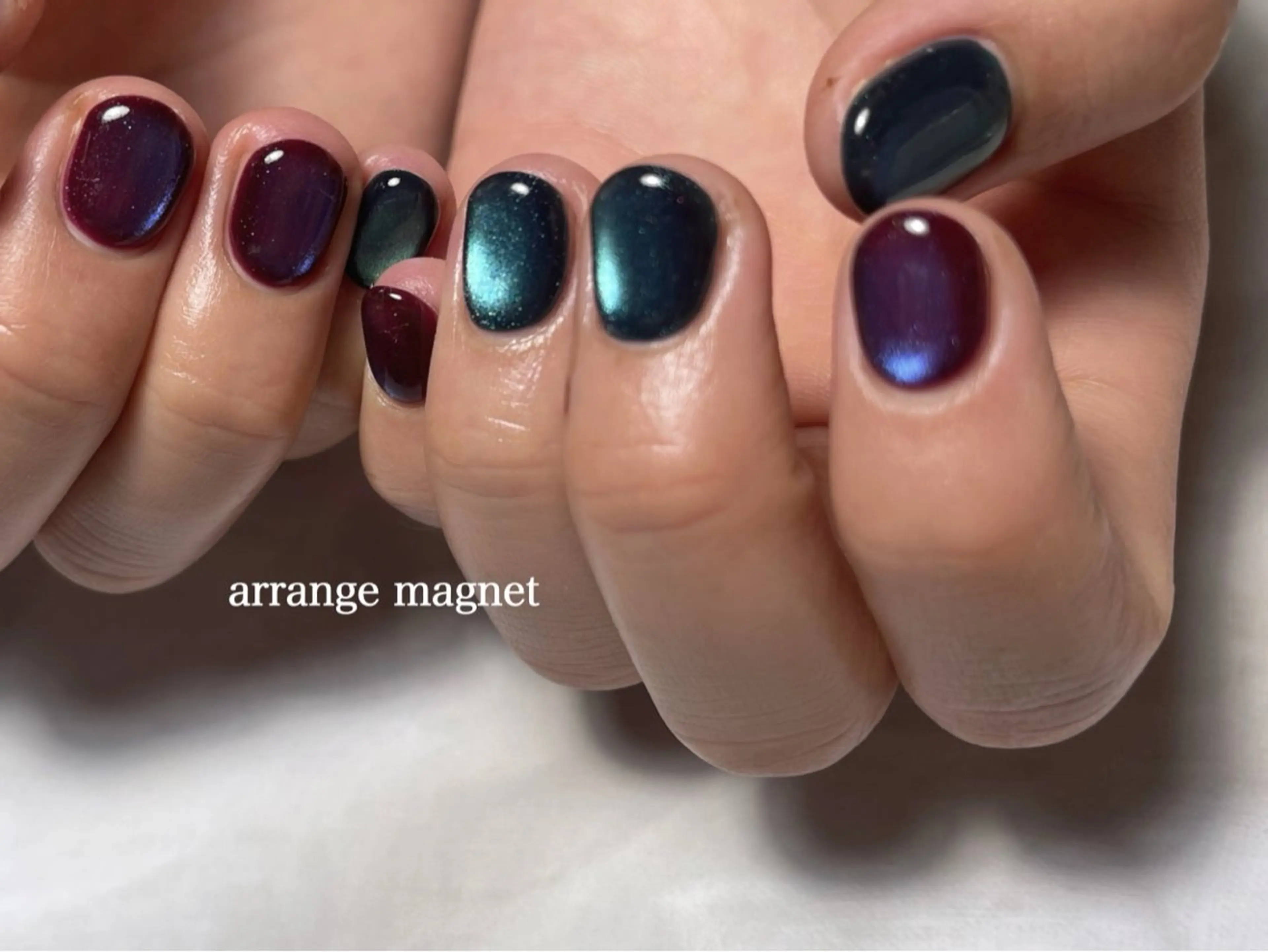 ネイル マグネットネイル julian nailのネイルデザイン