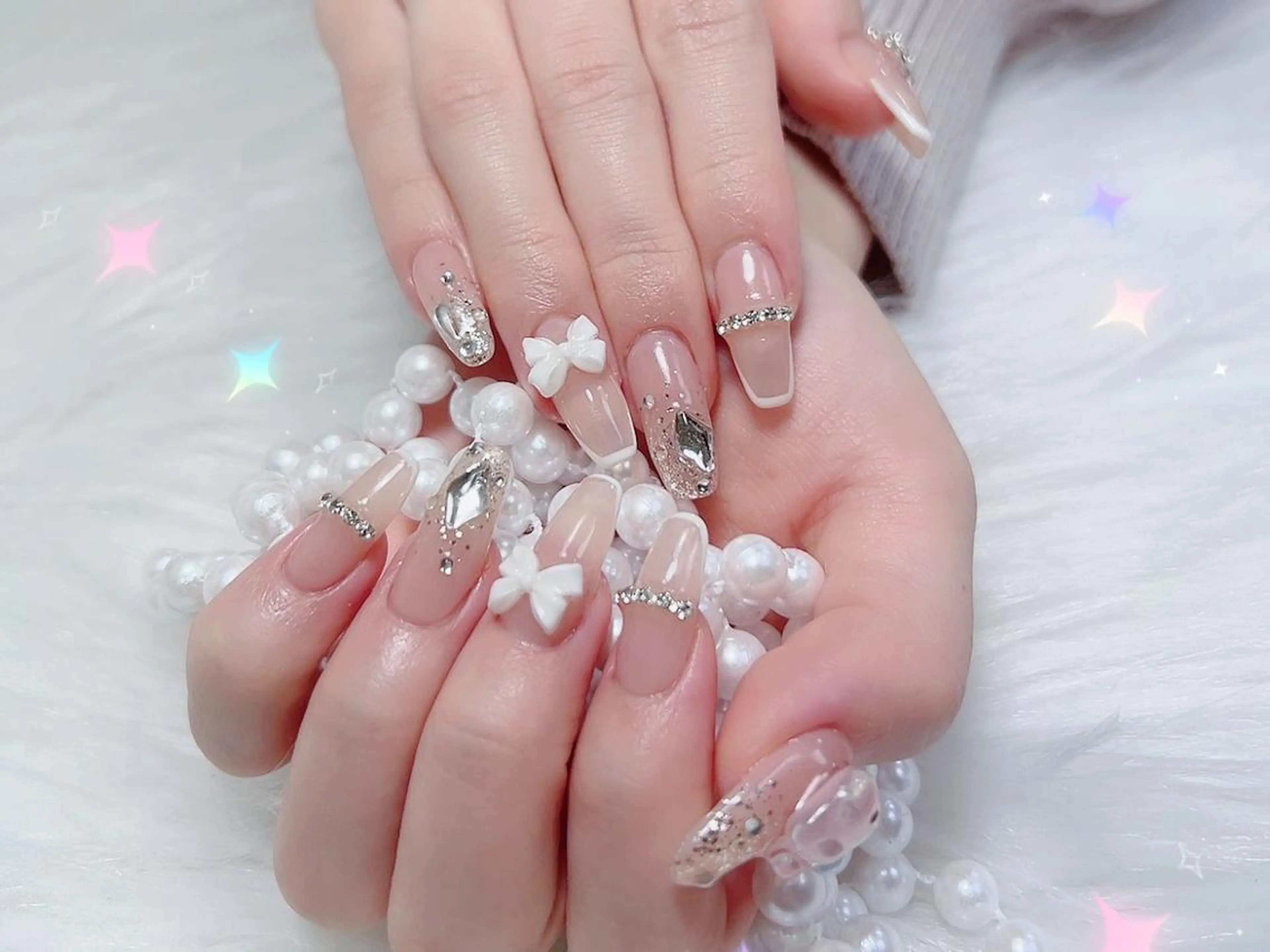 ネイル 🎀まゆ 🪽🐾のネイルデザイン