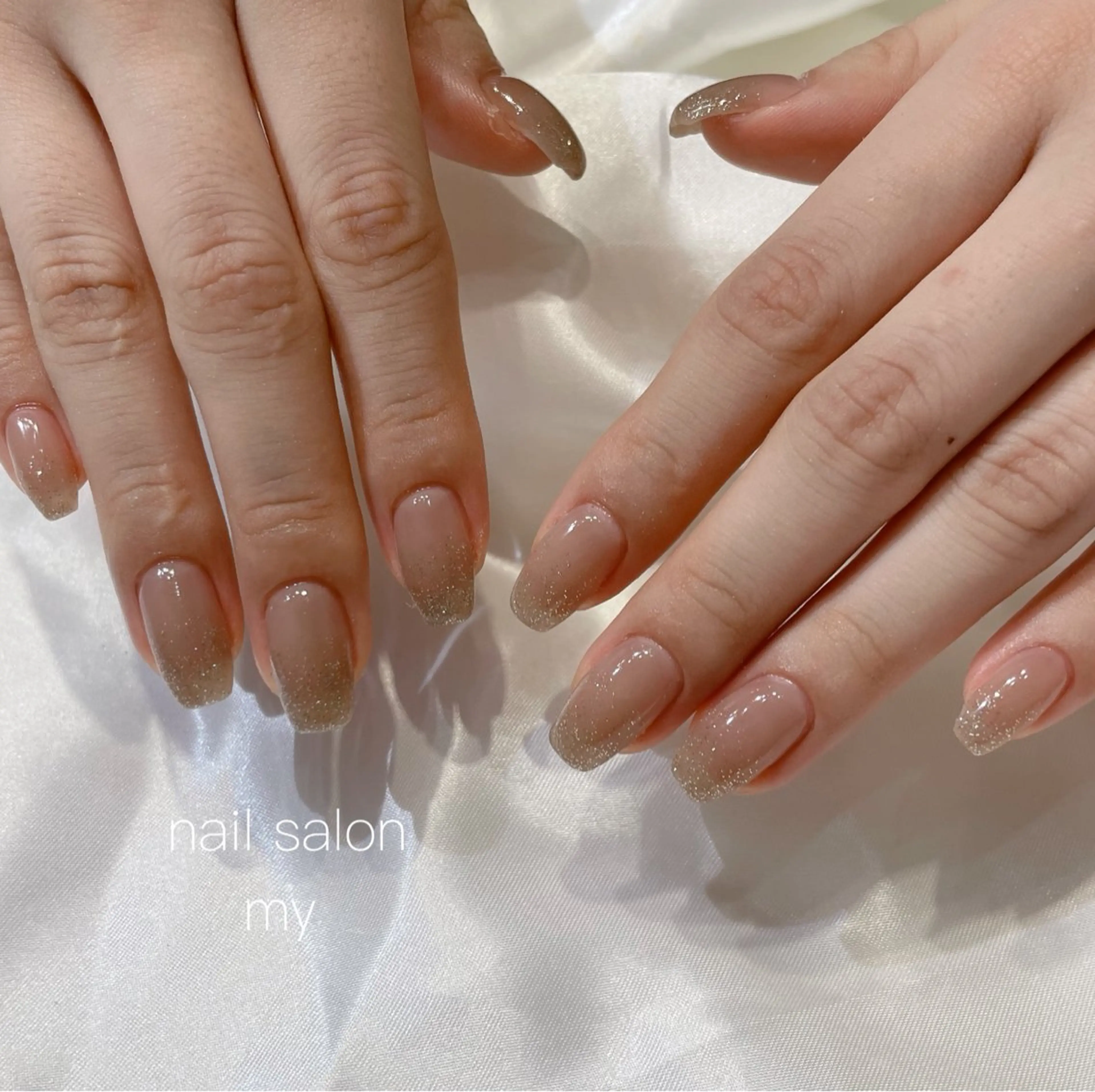 ネイル アートネイル ジェルネイル 韓国ネイル マグネットネイル ニュアンスネイル ハンドネイル NailSalon MYのネイルデザイン