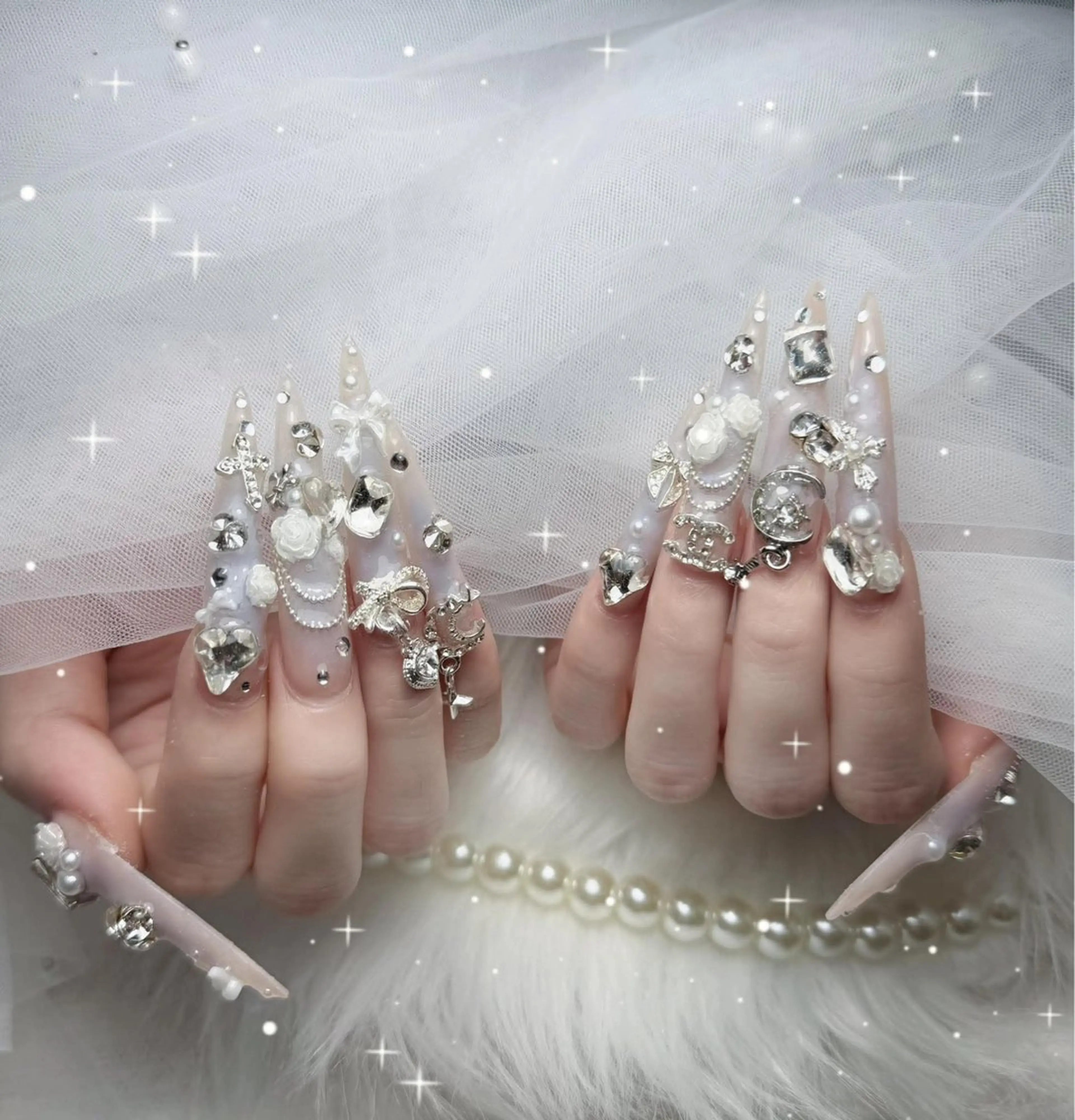 ネイル ハンドネイル ハンドケア Panda chan Novaのネイルデザイン