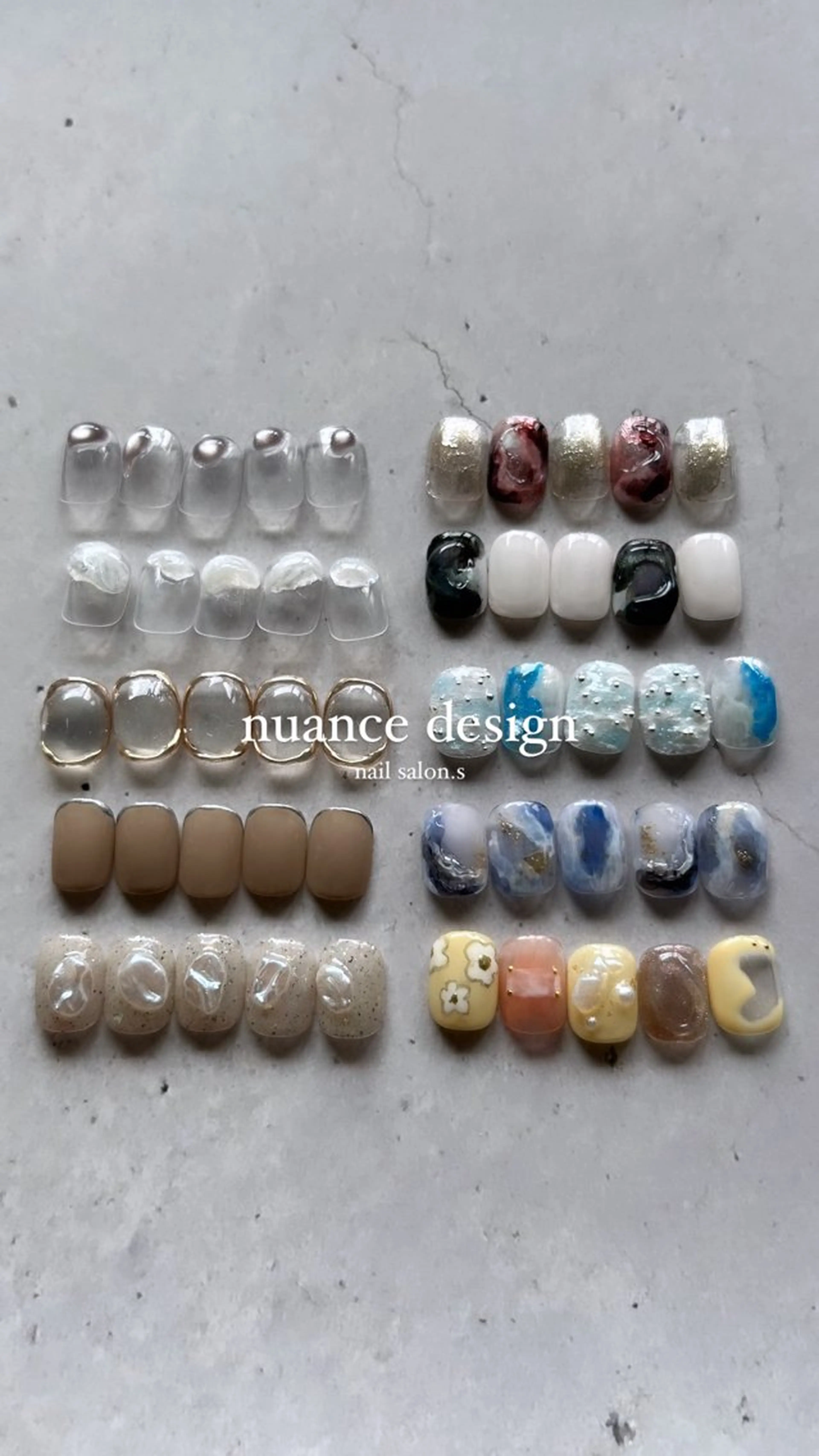 ネイル 関山 志乃のネイルデザイン