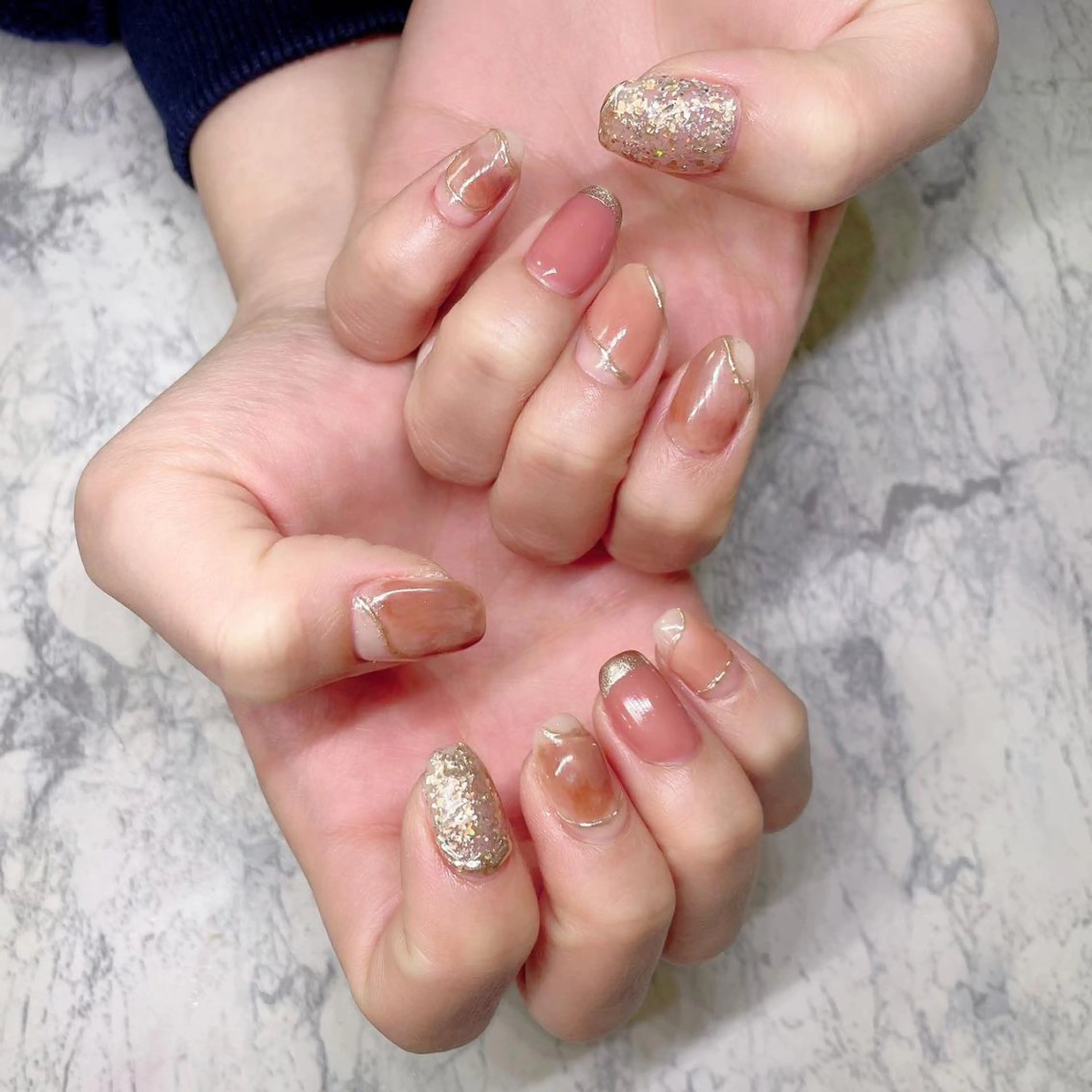 ネイル ハンドネイル lucky シュウのネイルデザイン