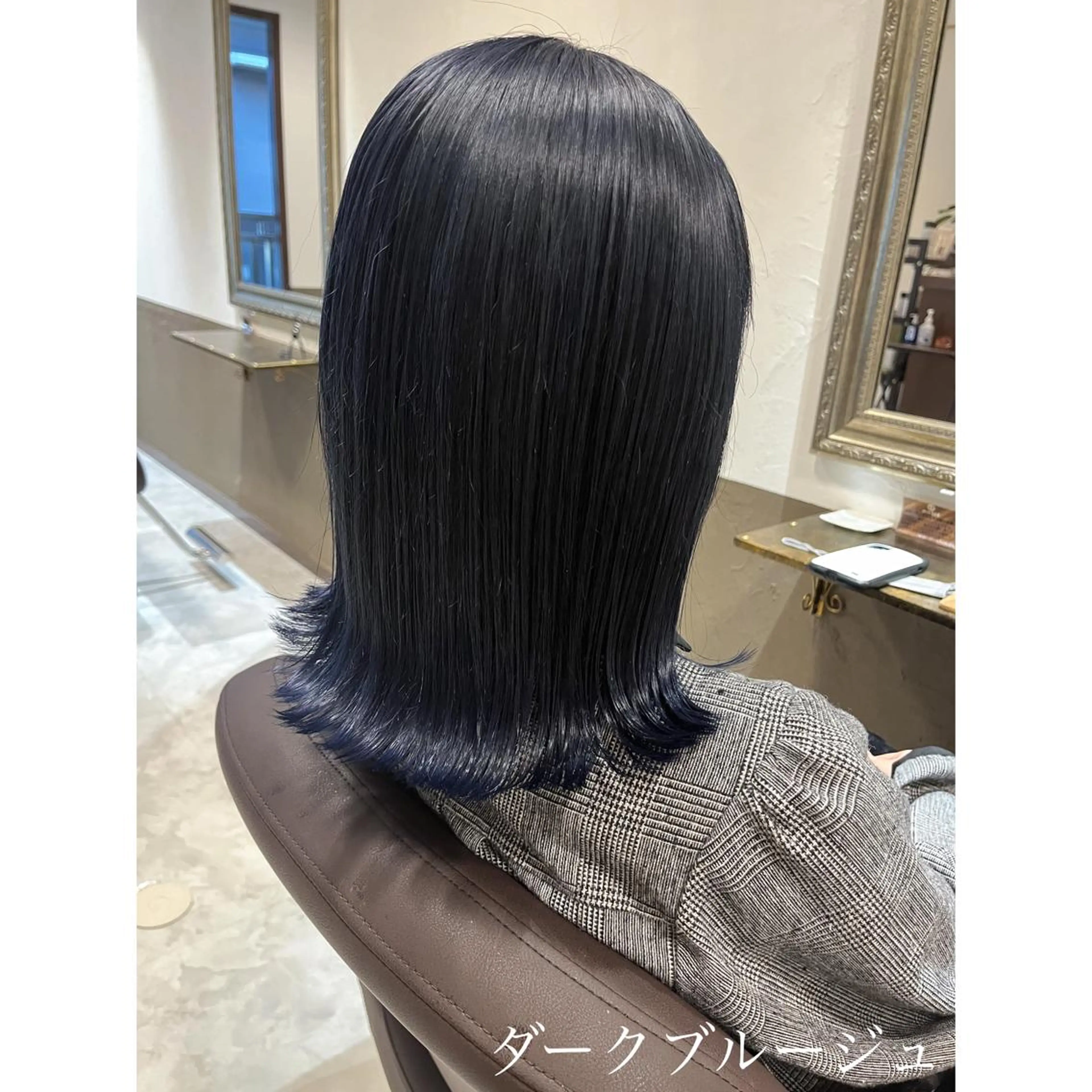 ミディアム カラー 坂井田 浩樹のヘアスタイル
