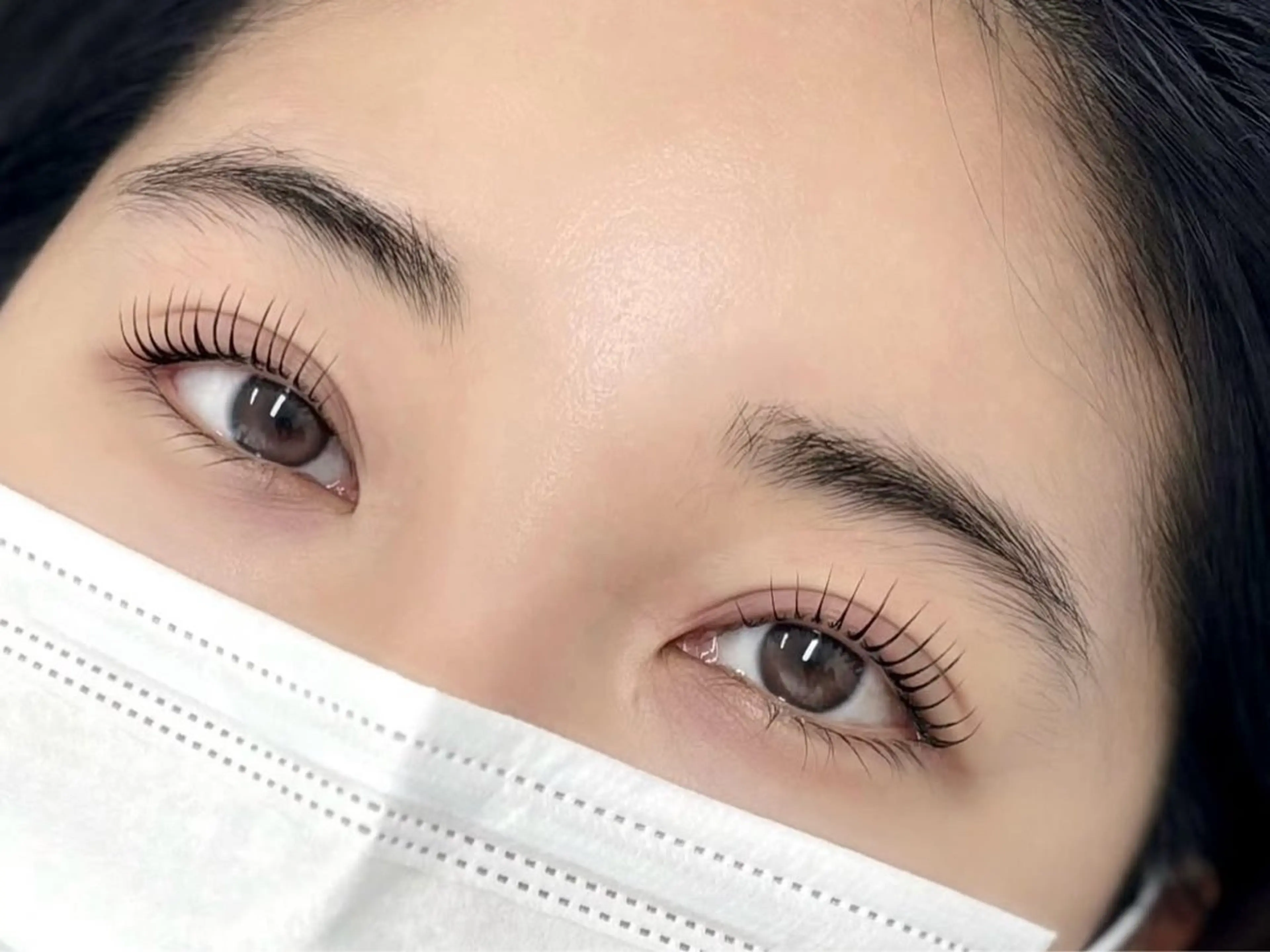 マツエク・マツパ 束感まつ毛 カラーマツエク フラットラッシュ パリジェンヌラッシュリフト まつげパーマ マツパ 🍓 KaNan🍓のマツエク・マツパデザイン