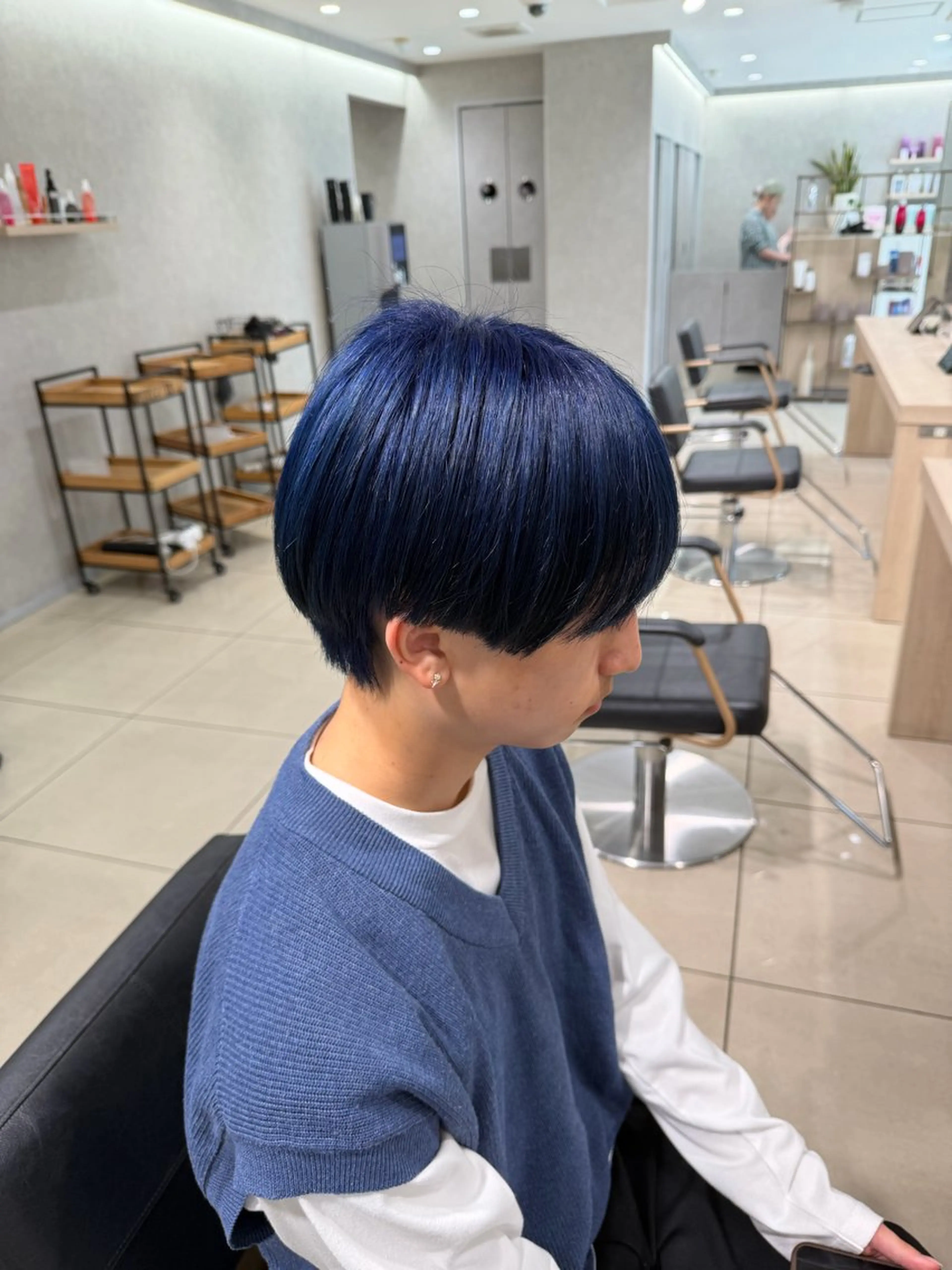 メンズ ヘアカラー トリートメント 🍨デザインカラー/ ブリーチ”みさき🐇のヘアスタイル