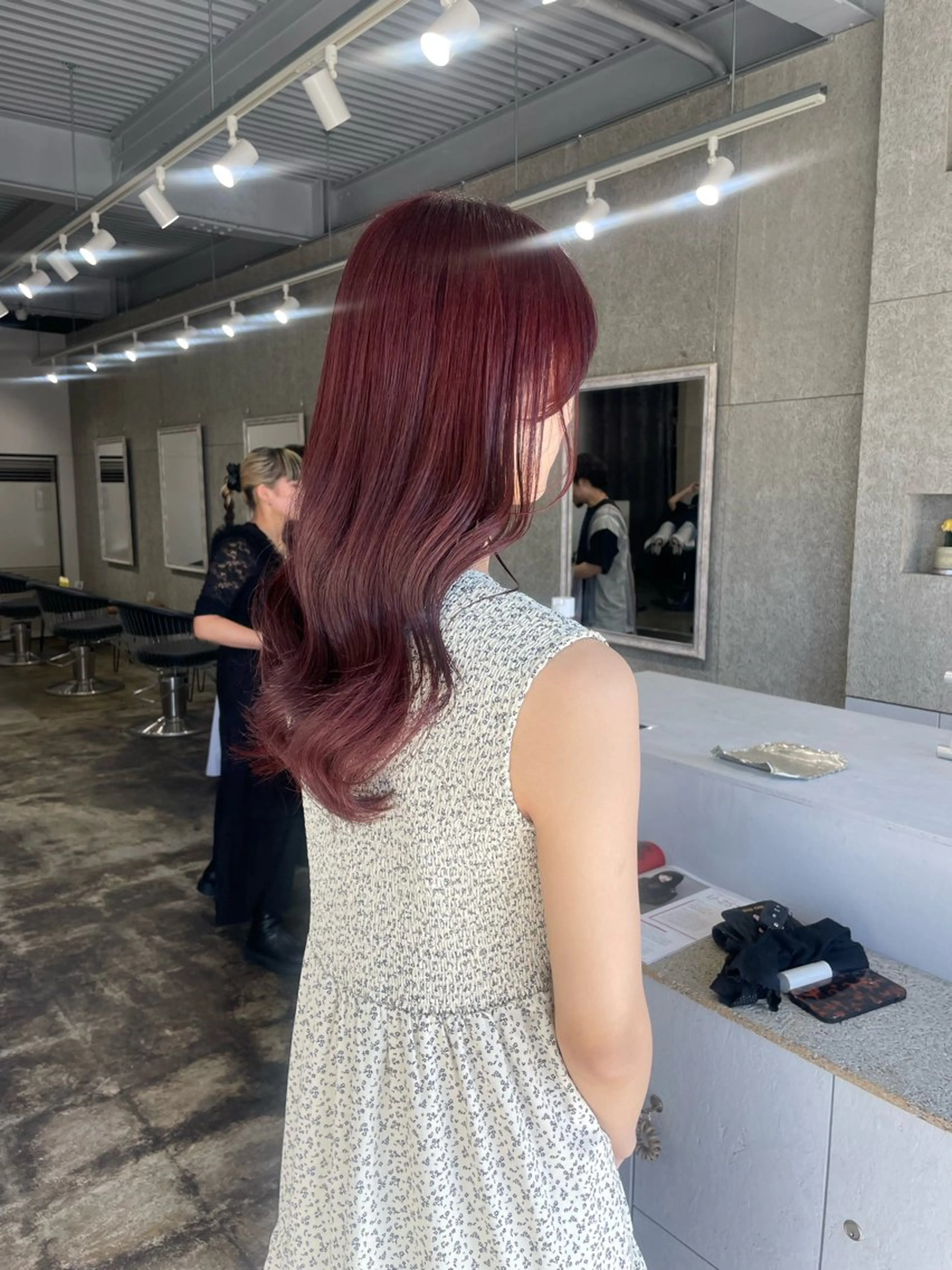 ロング shiba tomomiのヘアスタイル