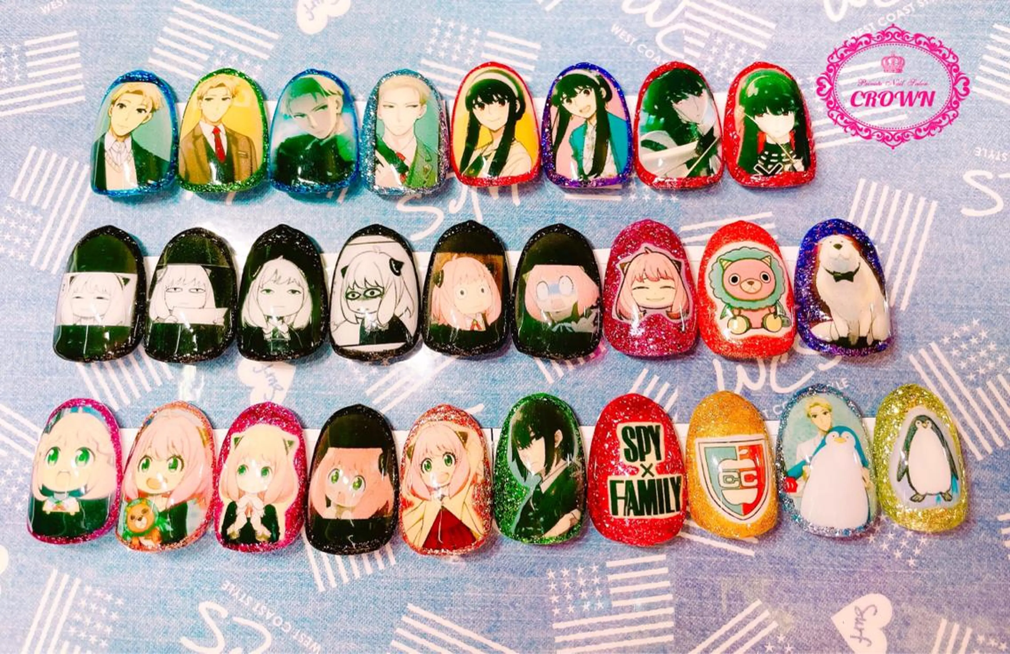 ネイル ハンドネイル CROWN プライベートサロンのネイルデザイン