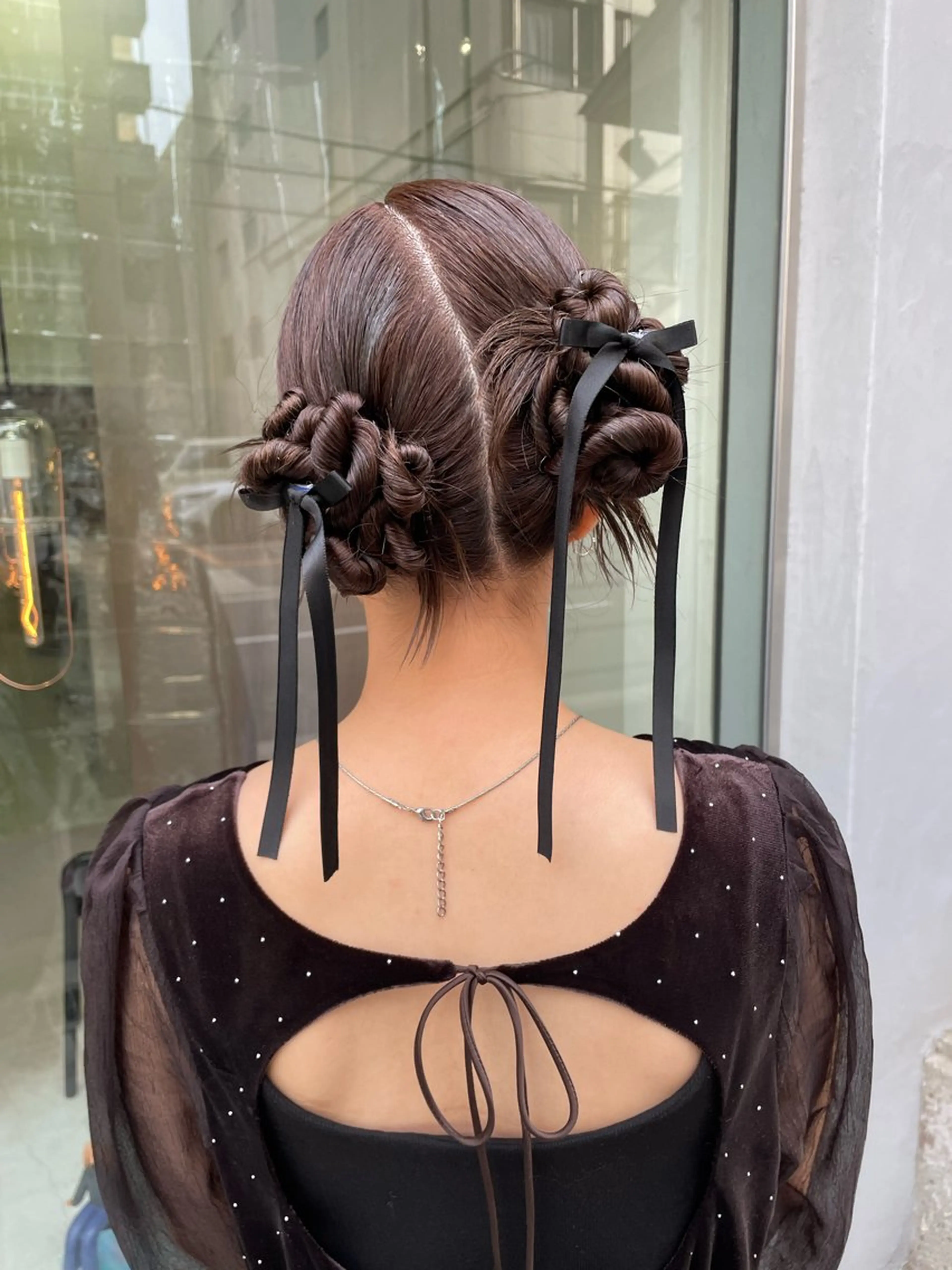 ヘアセット🎀𓂃𓈒𓏸の写真