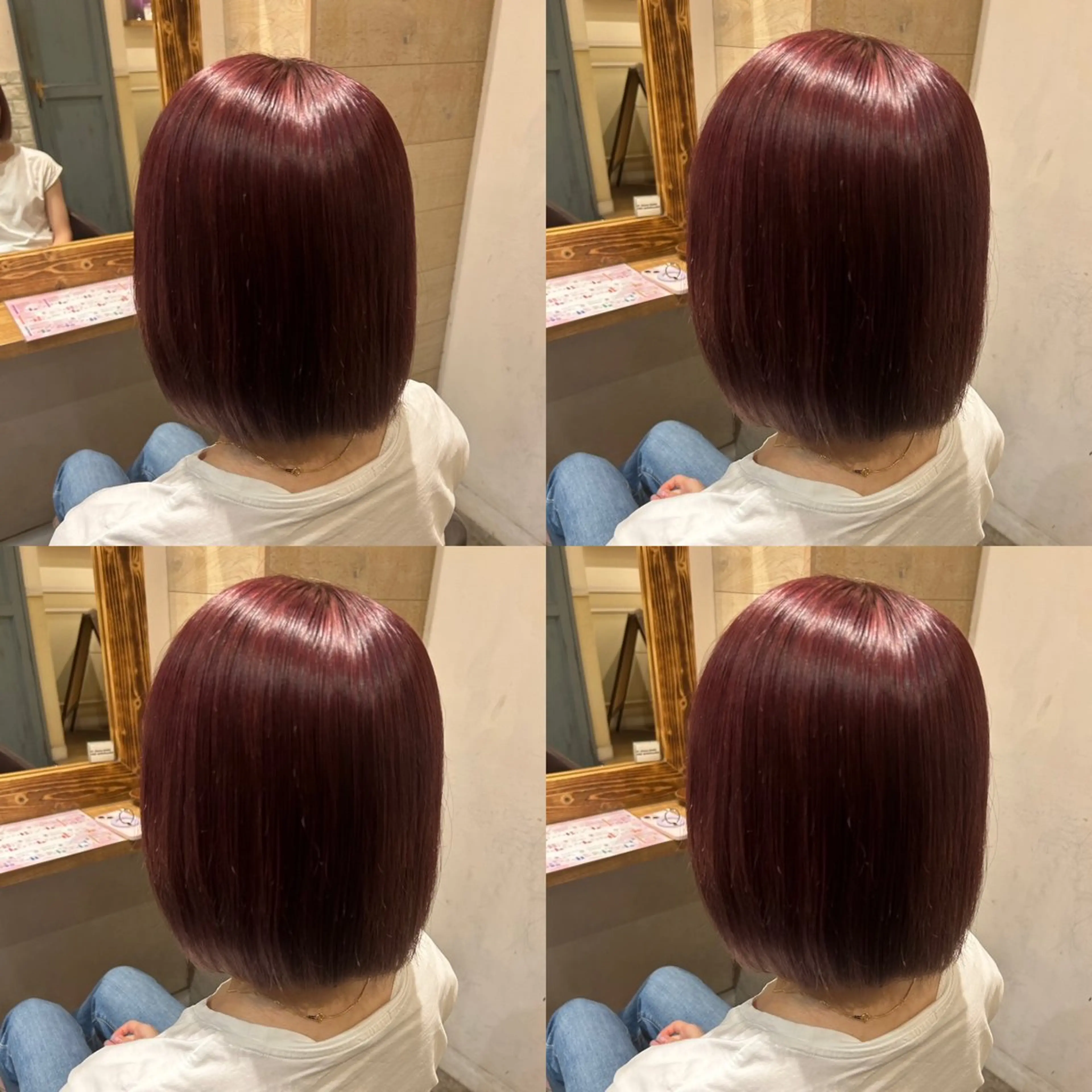 ショート カラー レイヤーカット/ 縮毛矯正🇰🇷早坂のヘアスタイル