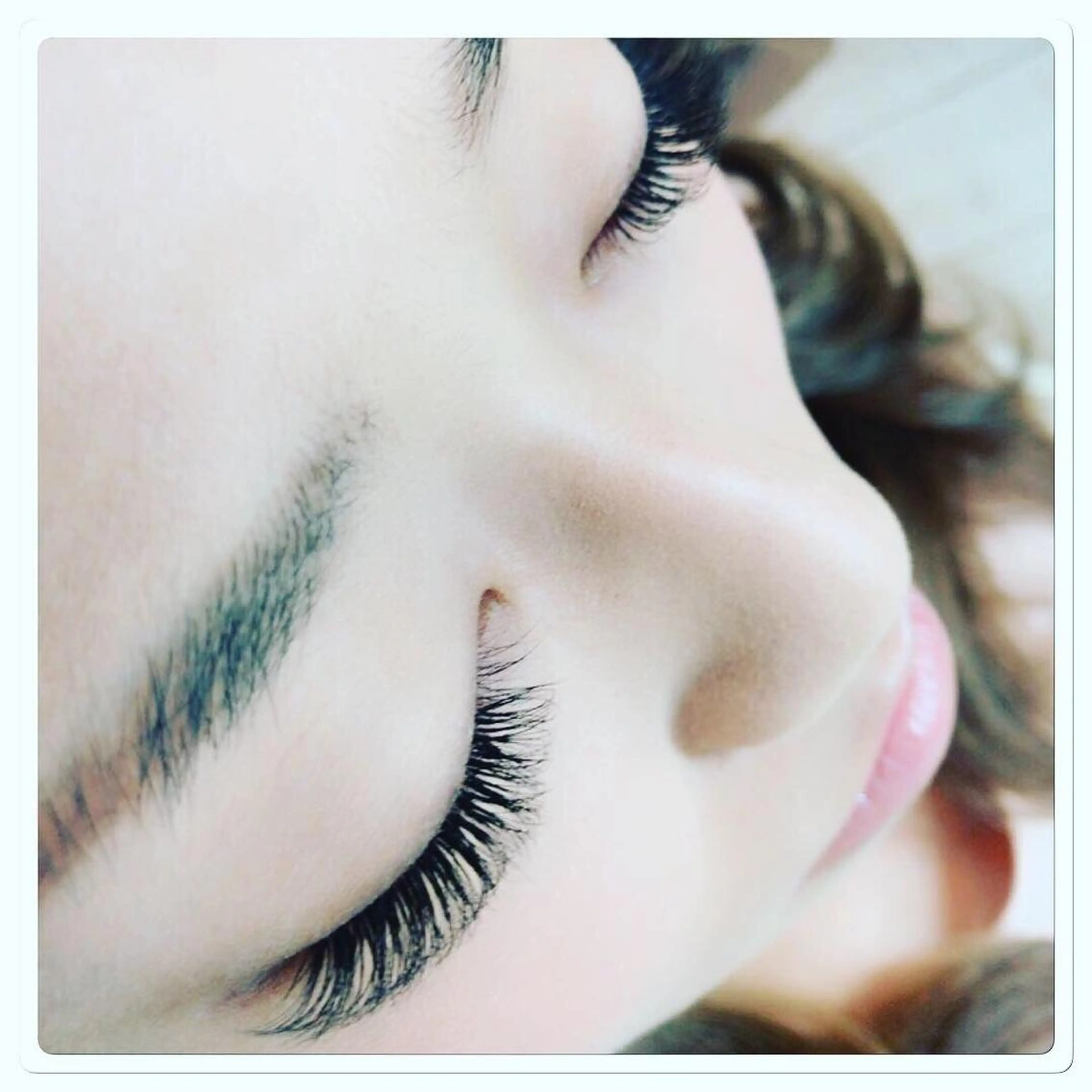 マツエク・マツパ そそ　喜 多のヘアスタイル