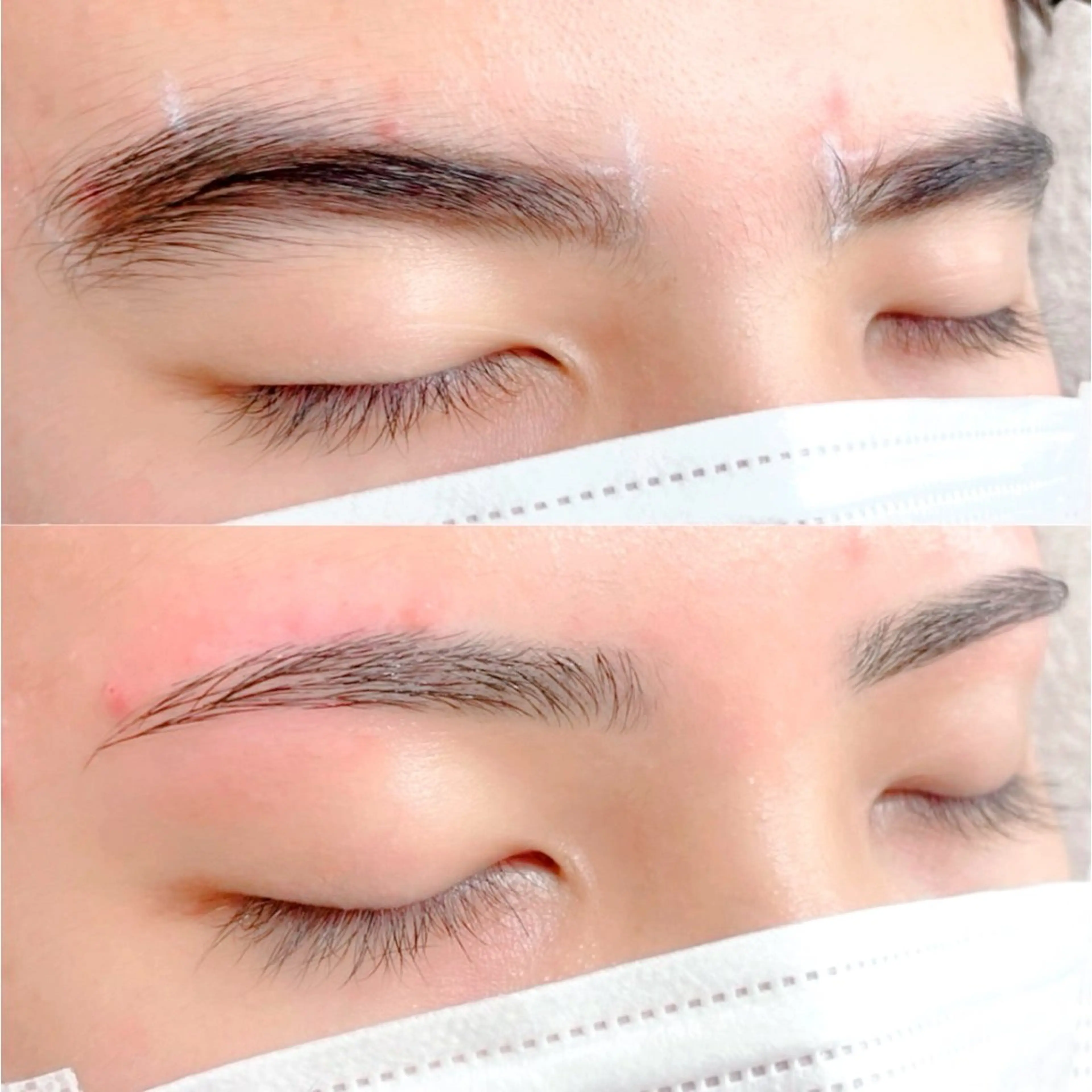 メンズ アイブロウ ワックス脱毛 眉カット その他(アイブロウ) ビアンカ 港川のマツエク・マツパデザイン