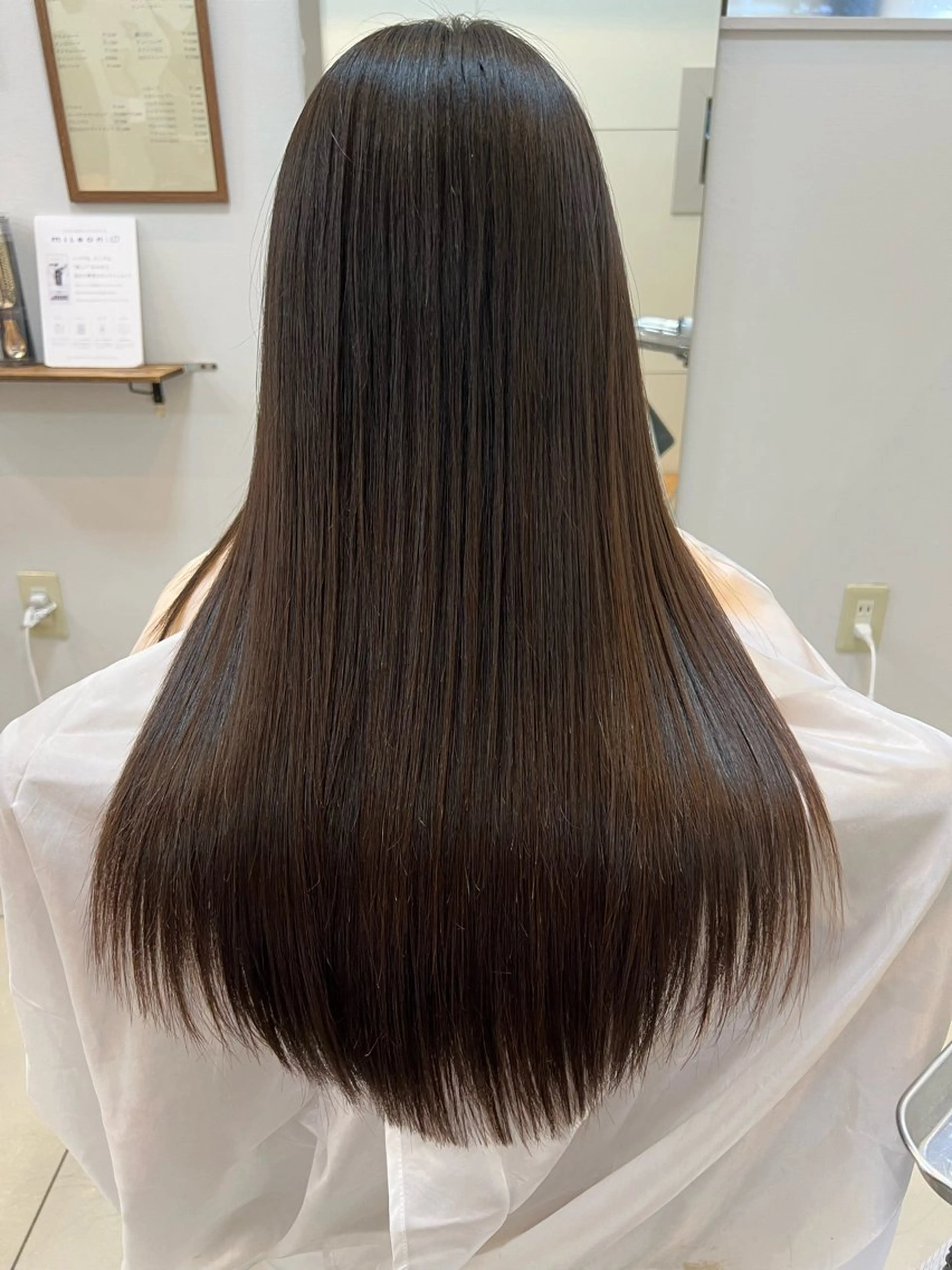 ⭐️髪質改善ストレート+カット+Aujua1stトリートメント⭐️の写真